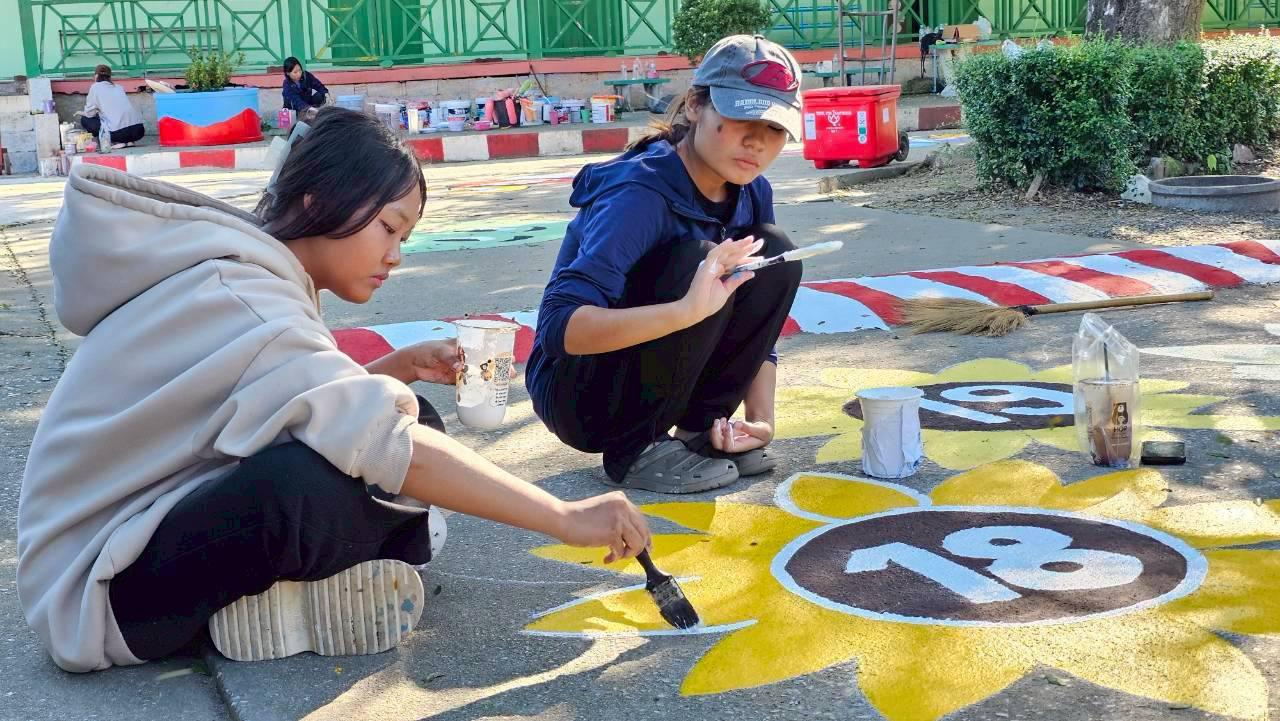 30. กิจกรรมพัฒนาลาน Brain Based Learning (BBL) โรงเรียนบ้านประชาสุขสันต์ อ.ลานกระบือ จ.กำแพงเพชร