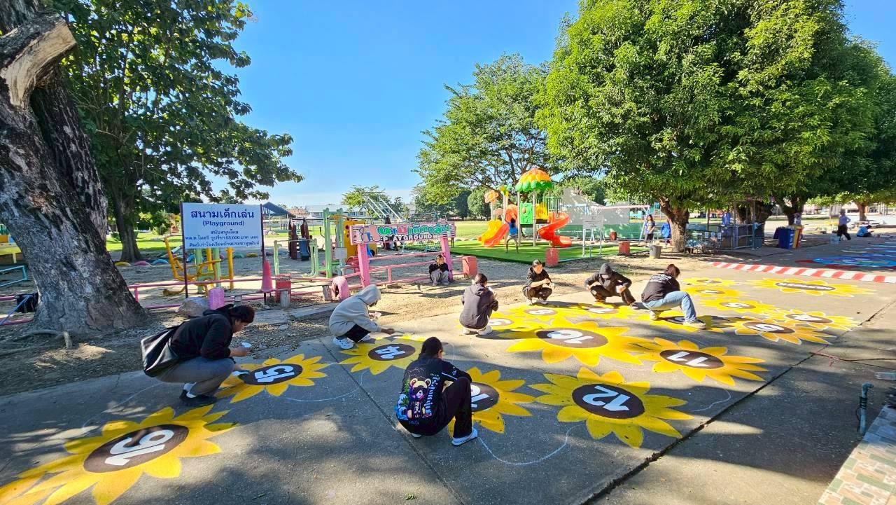 32. กิจกรรมพัฒนาลาน Brain Based Learning (BBL) โรงเรียนบ้านประชาสุขสันต์ อ.ลานกระบือ จ.กำแพงเพชร