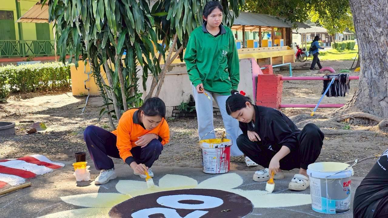 36. กิจกรรมพัฒนาลาน Brain Based Learning (BBL) โรงเรียนบ้านประชาสุขสันต์ อ.ลานกระบือ จ.กำแพงเพชร