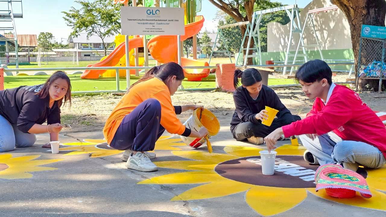 38. กิจกรรมพัฒนาลาน Brain Based Learning (BBL) โรงเรียนบ้านประชาสุขสันต์ อ.ลานกระบือ จ.กำแพงเพชร