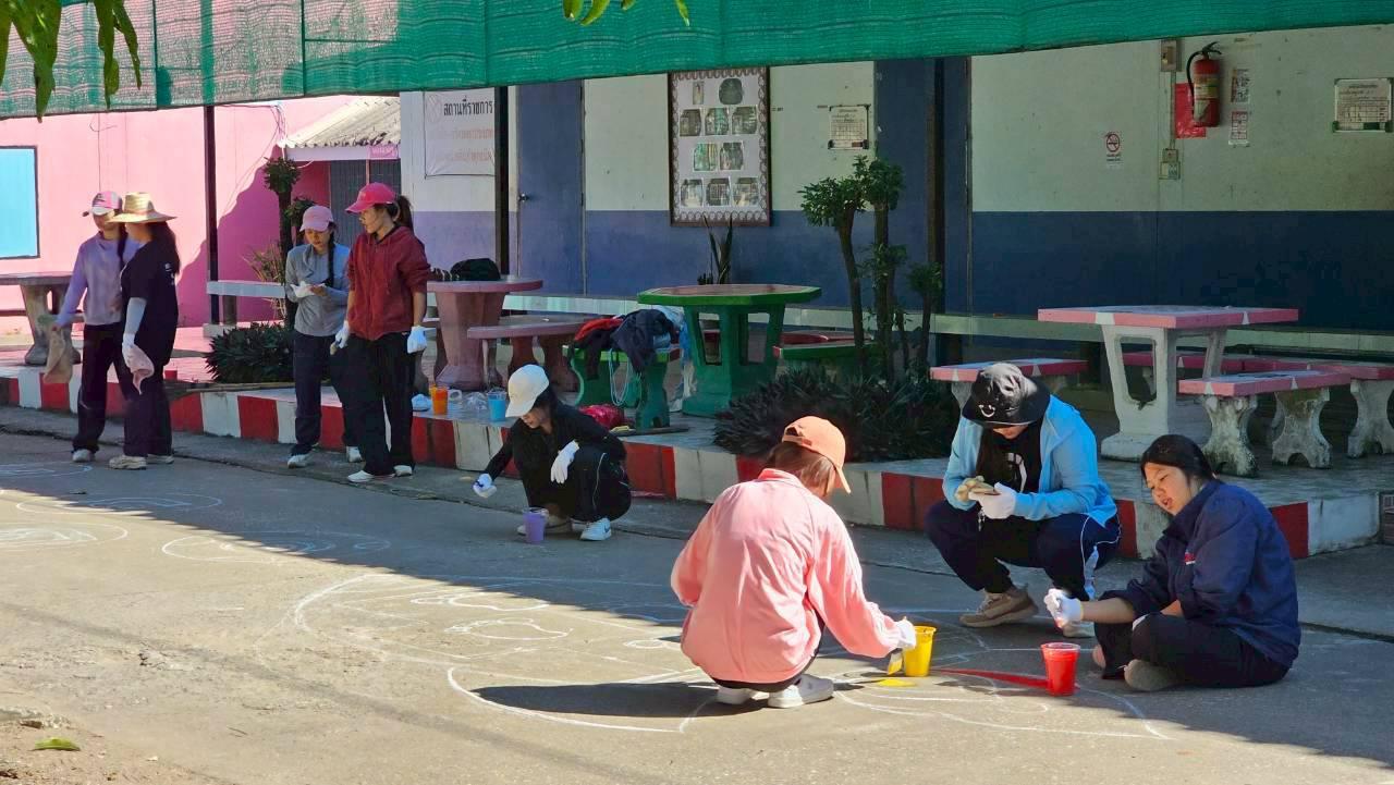 40. กิจกรรมพัฒนาลาน Brain Based Learning (BBL) โรงเรียนบ้านประชาสุขสันต์ อ.ลานกระบือ จ.กำแพงเพชร