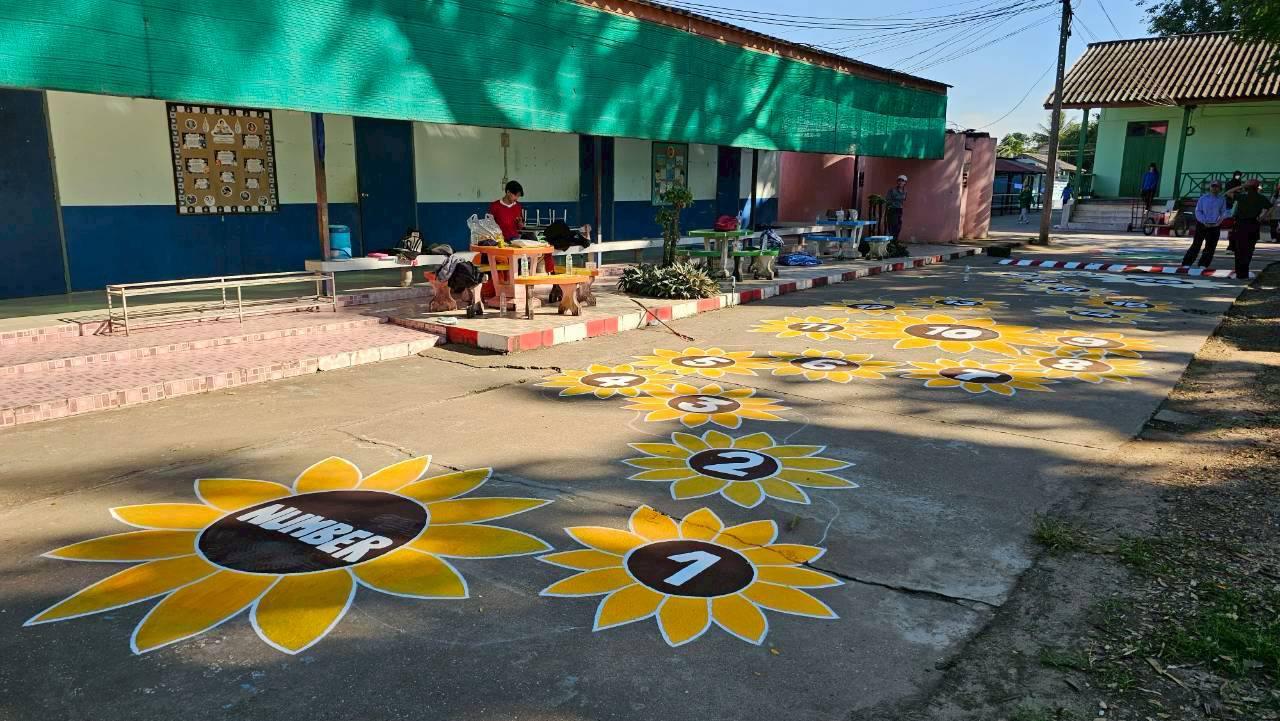 41. กิจกรรมพัฒนาลาน Brain Based Learning (BBL) โรงเรียนบ้านประชาสุขสันต์ อ.ลานกระบือ จ.กำแพงเพชร