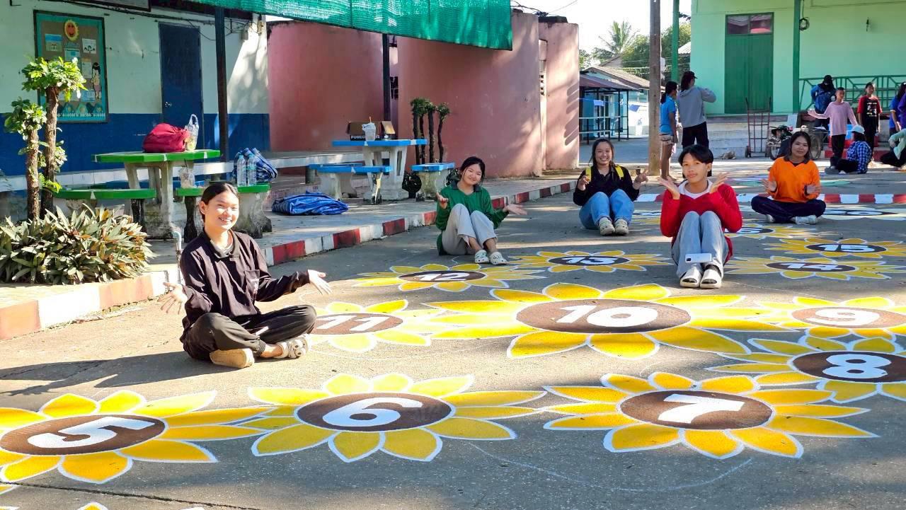 42. กิจกรรมพัฒนาลาน Brain Based Learning (BBL) โรงเรียนบ้านประชาสุขสันต์ อ.ลานกระบือ จ.กำแพงเพชร