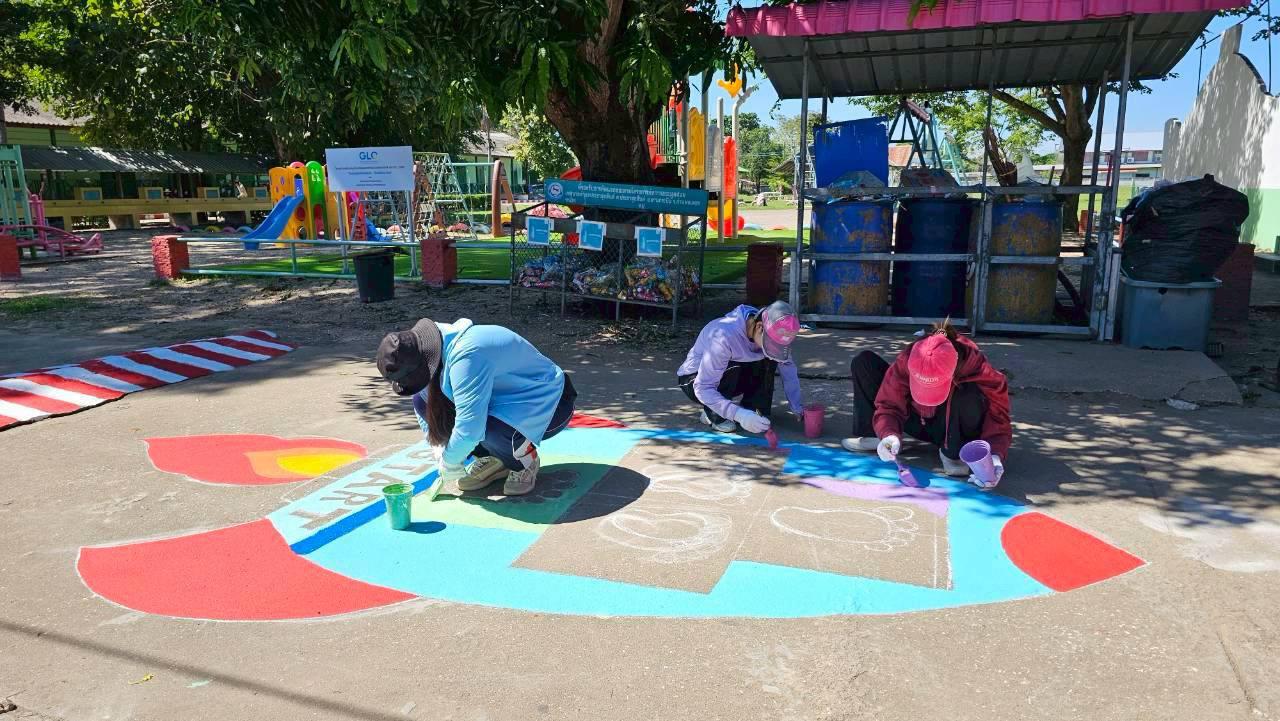 44. กิจกรรมพัฒนาลาน Brain Based Learning (BBL) โรงเรียนบ้านประชาสุขสันต์ อ.ลานกระบือ จ.กำแพงเพชร