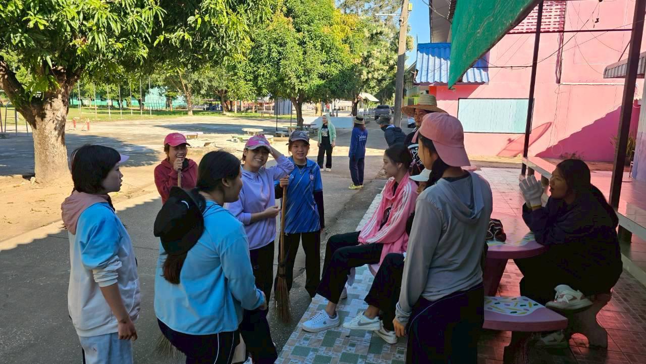 46. กิจกรรมพัฒนาลาน Brain Based Learning (BBL) โรงเรียนบ้านประชาสุขสันต์ อ.ลานกระบือ จ.กำแพงเพชร