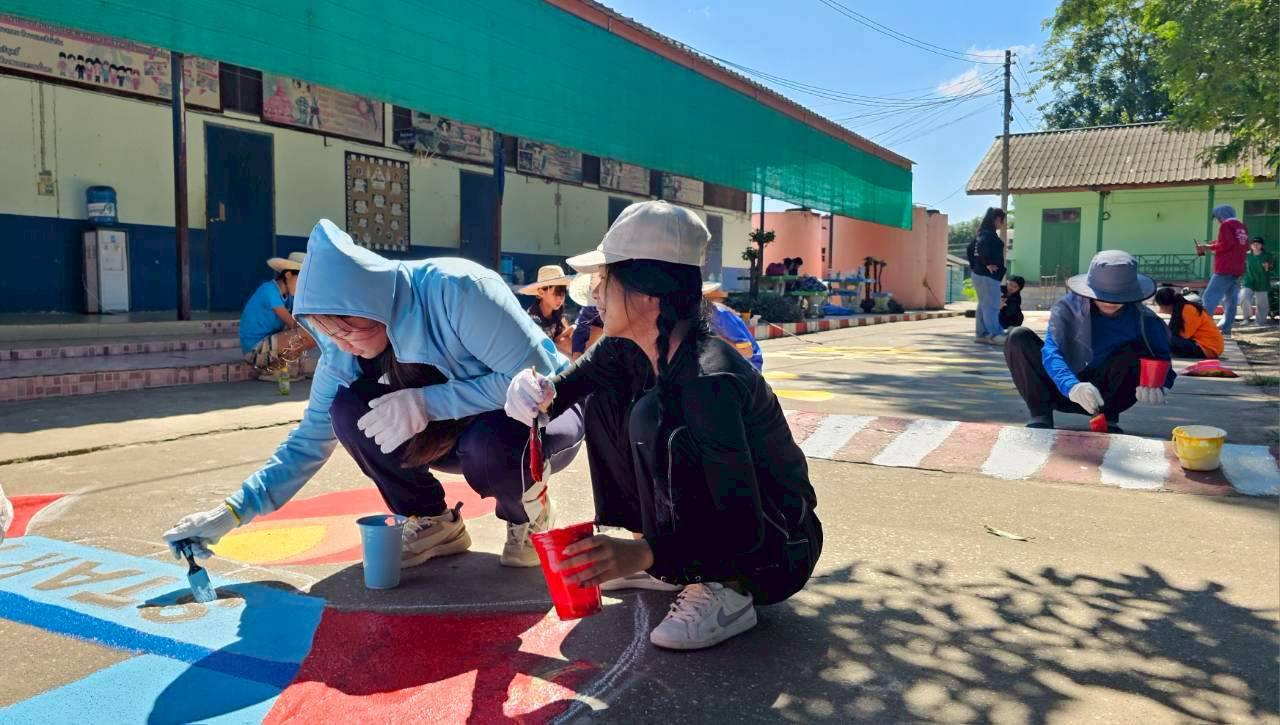 47. กิจกรรมพัฒนาลาน Brain Based Learning (BBL) โรงเรียนบ้านประชาสุขสันต์ อ.ลานกระบือ จ.กำแพงเพชร