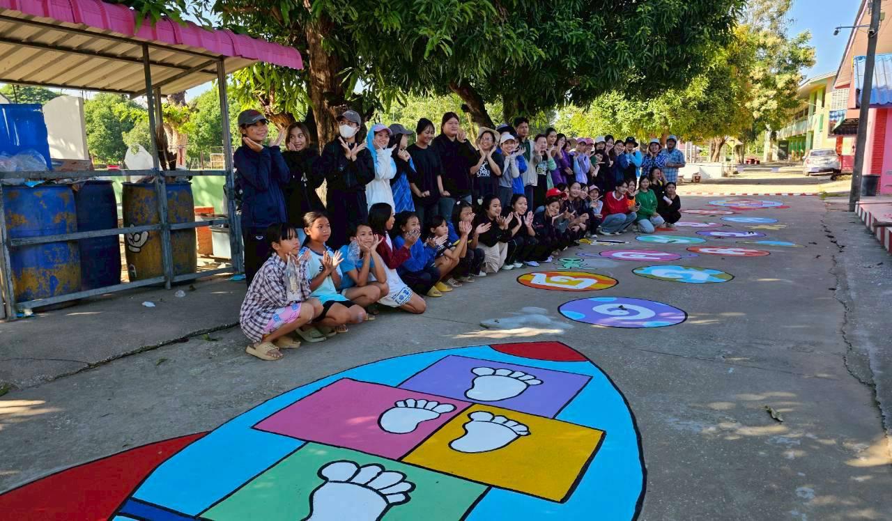 51. กิจกรรมพัฒนาลาน Brain Based Learning (BBL) โรงเรียนบ้านประชาสุขสันต์ อ.ลานกระบือ จ.กำแพงเพชร