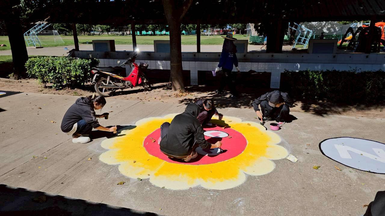 58. กิจกรรมพัฒนาลาน Brain Based Learning (BBL) โรงเรียนบ้านประชาสุขสันต์ อ.ลานกระบือ จ.กำแพงเพชร