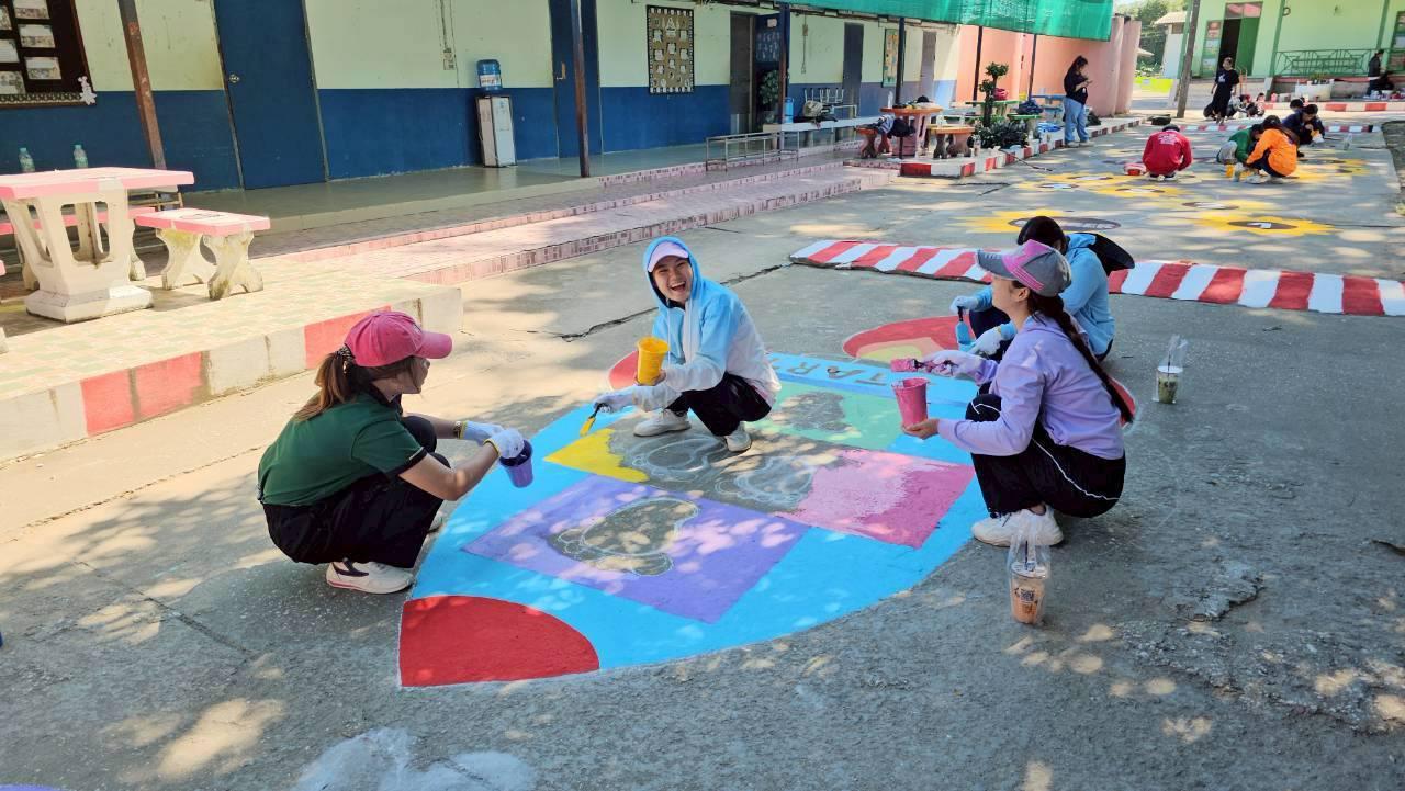 60. กิจกรรมพัฒนาลาน Brain Based Learning (BBL) โรงเรียนบ้านประชาสุขสันต์ อ.ลานกระบือ จ.กำแพงเพชร