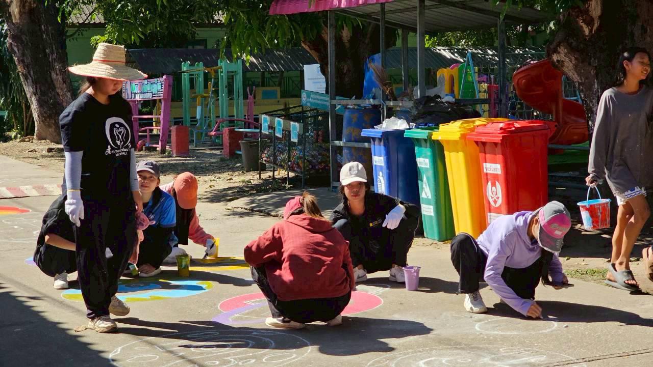 61. กิจกรรมพัฒนาลาน Brain Based Learning (BBL) โรงเรียนบ้านประชาสุขสันต์ อ.ลานกระบือ จ.กำแพงเพชร