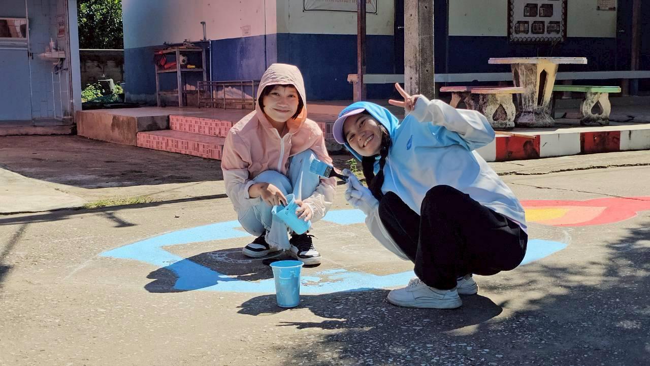 63. กิจกรรมพัฒนาลาน Brain Based Learning (BBL) โรงเรียนบ้านประชาสุขสันต์ อ.ลานกระบือ จ.กำแพงเพชร