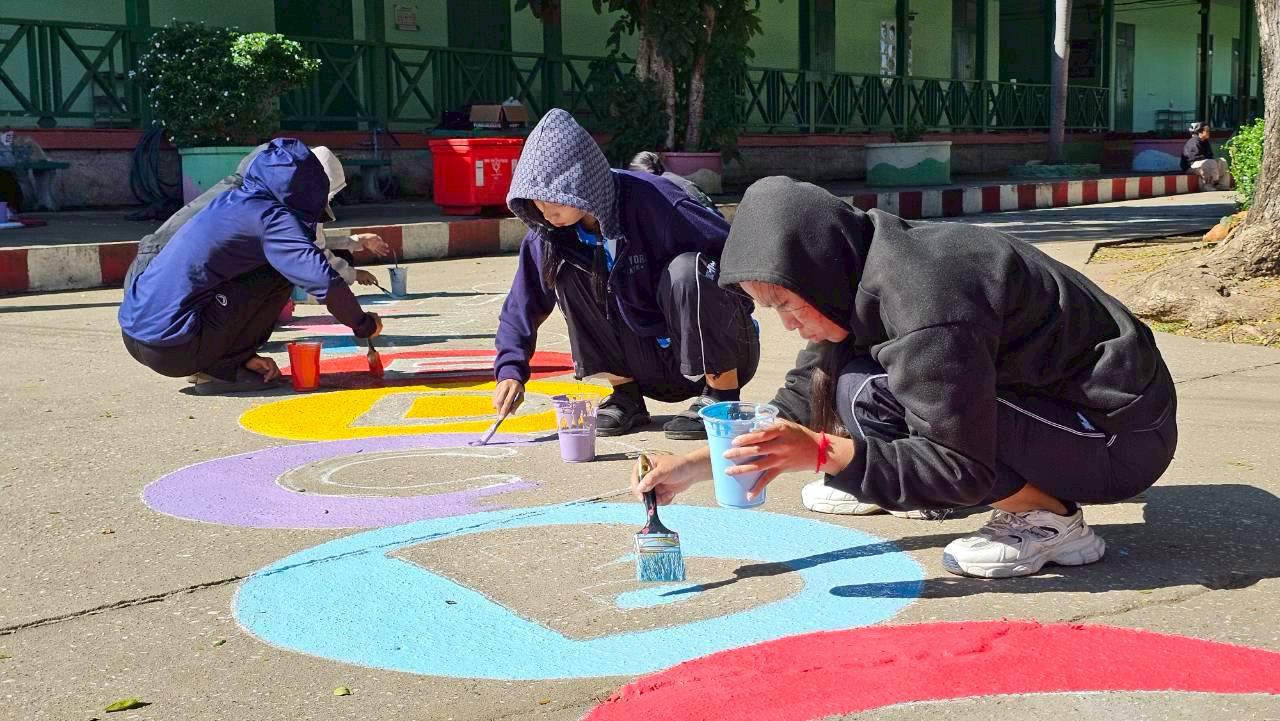 64. กิจกรรมพัฒนาลาน Brain Based Learning (BBL) โรงเรียนบ้านประชาสุขสันต์ อ.ลานกระบือ จ.กำแพงเพชร