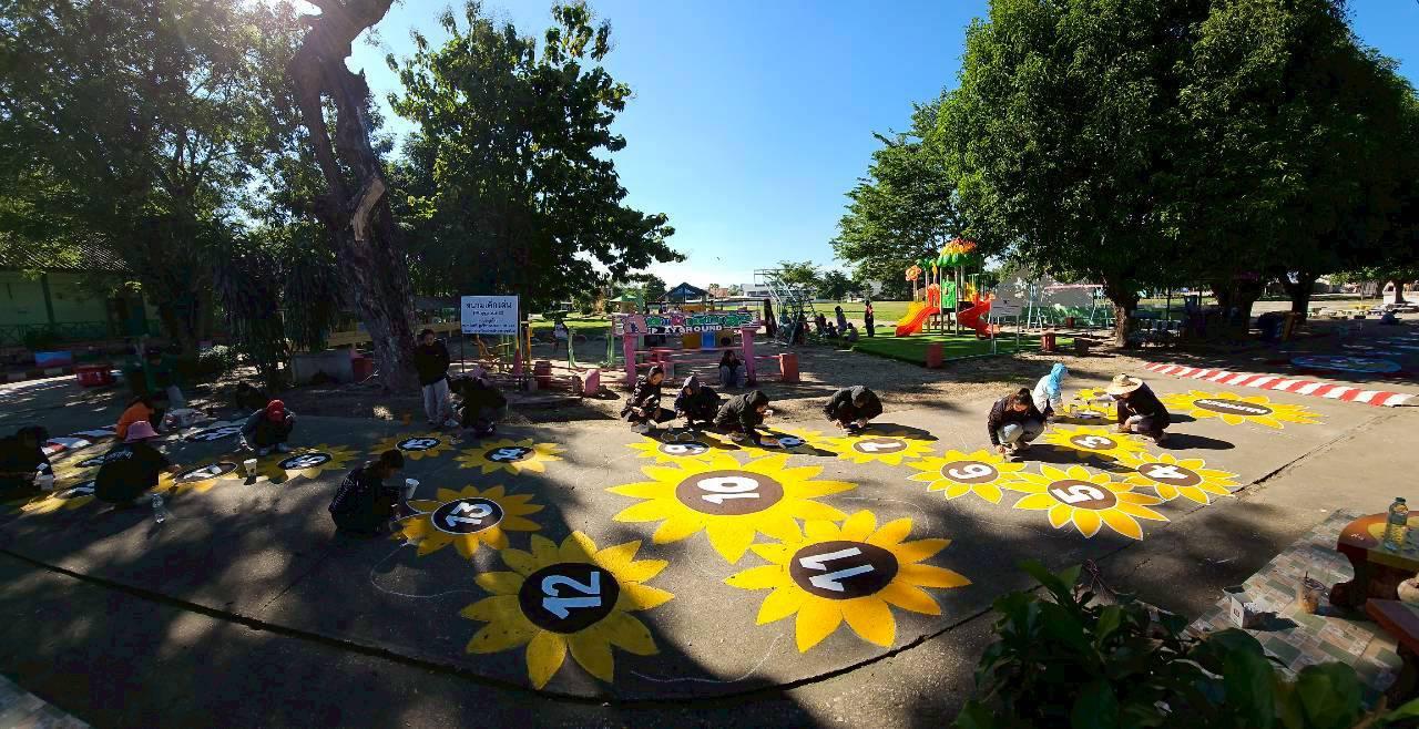 65. กิจกรรมพัฒนาลาน Brain Based Learning (BBL) โรงเรียนบ้านประชาสุขสันต์ อ.ลานกระบือ จ.กำแพงเพชร