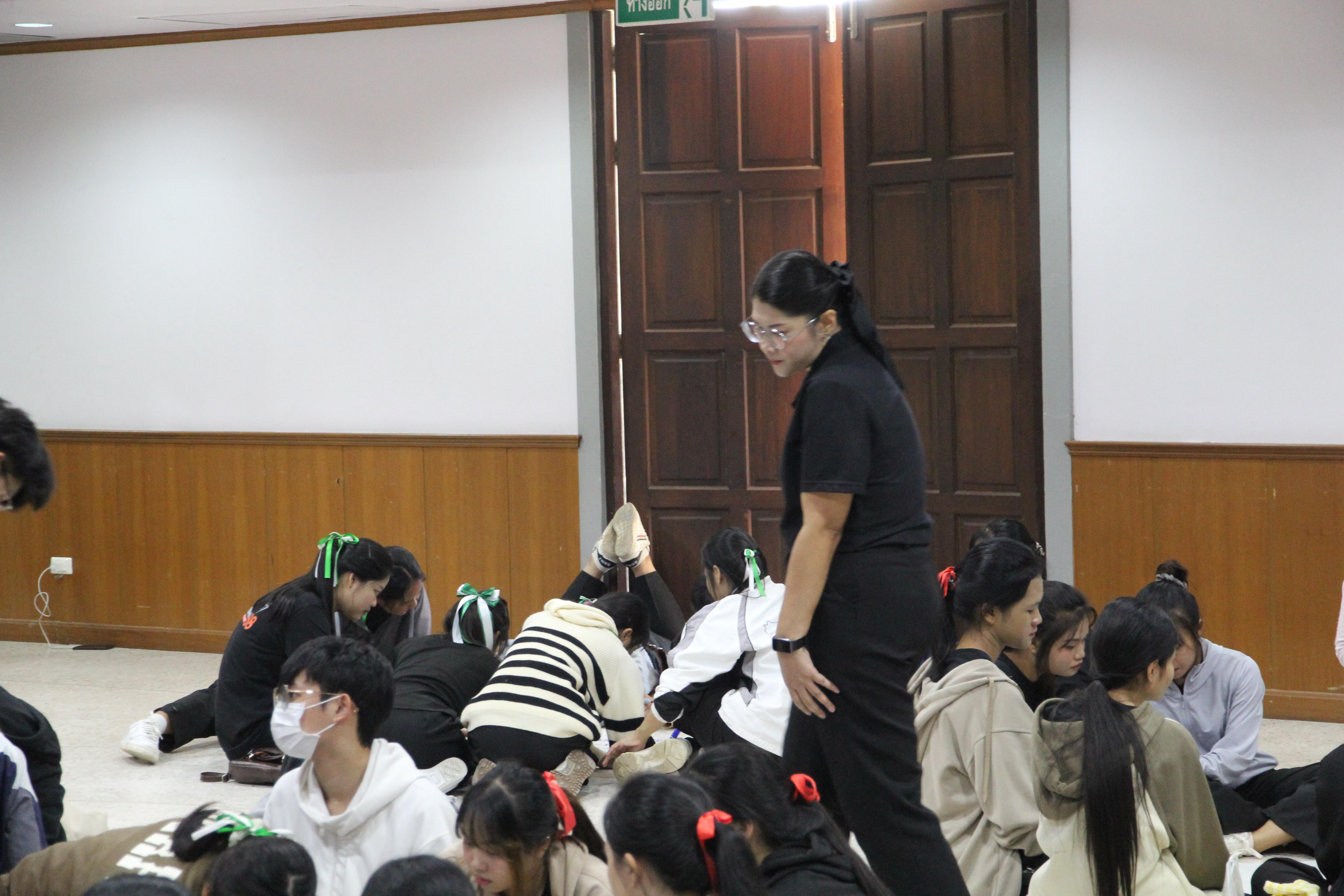 112. อบรมเชิงปฏิบัติการพัฒนาทักษะนักศึกษาตามมาตรฐานสมรรถนะ ชั้นปีที่ 1 "ครูดี"