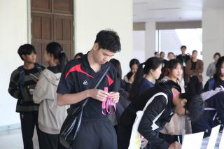 2. อบรมเชิงปฏิบัติการพัฒนาทักษะนักศึกษาตามมาตรฐานสมรรถนะ ชั้นปีที่ 1 "ครูดี"