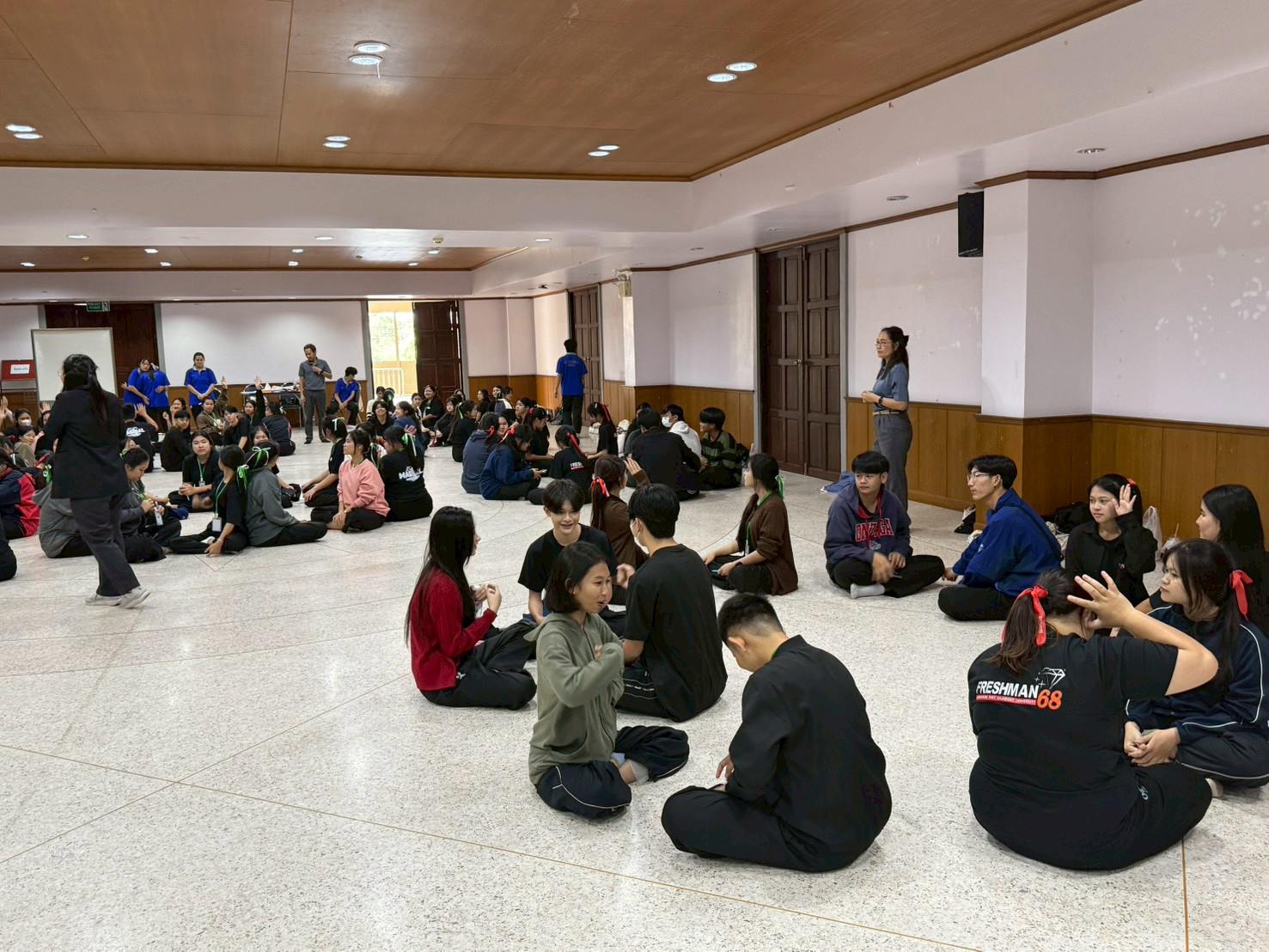 196. อบรมเชิงปฏิบัติการพัฒนาทักษะนักศึกษาตามมาตรฐานสมรรถนะ ชั้นปีที่ 1 "ครูดี"