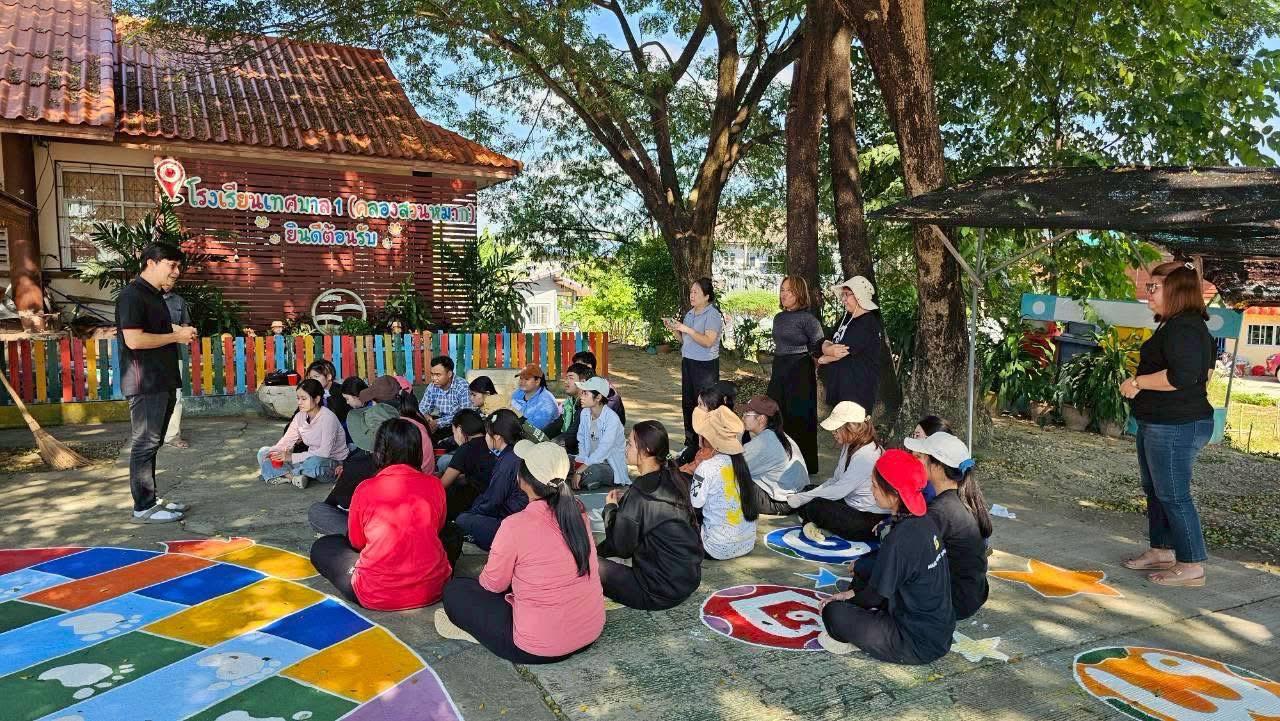 3. กิจกรรมพัฒนาลาน Brain Based Learning (BBL) โรงเรียนเทศบาล1 (บ้านคลองสวนหมาก) อ.เมือง จ.กำแพงเพชร