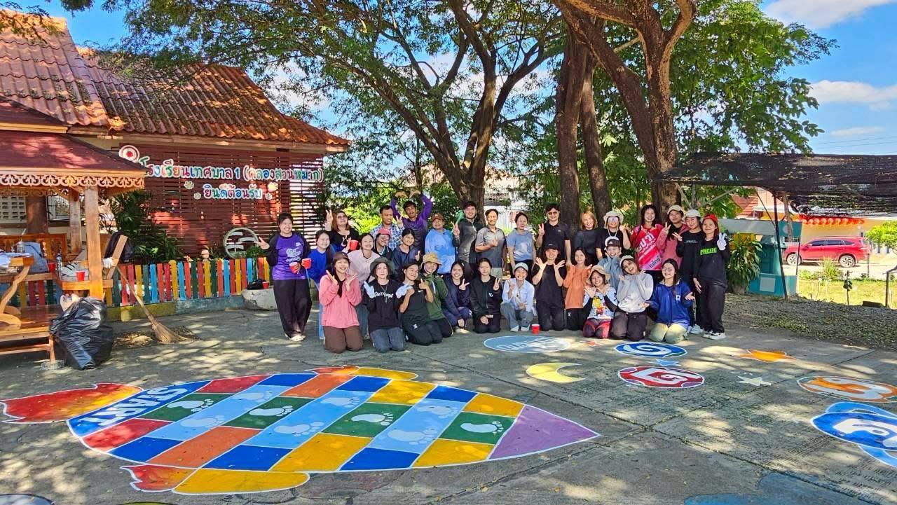 6. กิจกรรมพัฒนาลาน Brain Based Learning (BBL) โรงเรียนเทศบาล1 (บ้านคลองสวนหมาก) อ.เมือง จ.กำแพงเพชร