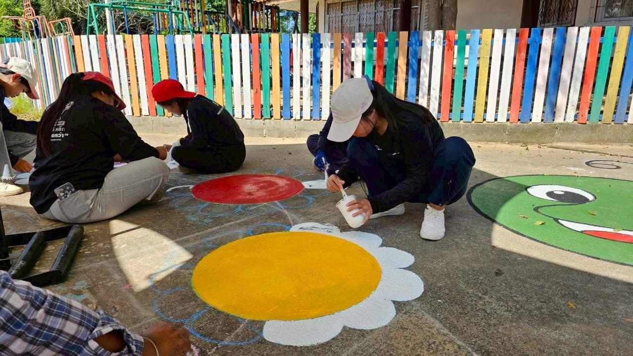 11. กิจกรรมพัฒนาลาน Brain Based Learning (BBL) โรงเรียนเทศบาล1 (บ้านคลองสวนหมาก) อ.เมือง จ.กำแพงเพชร