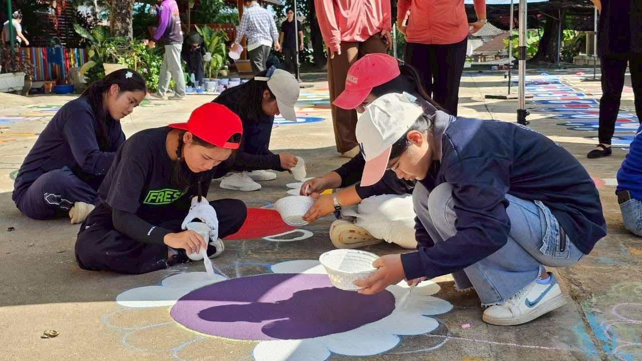 13. กิจกรรมพัฒนาลาน Brain Based Learning (BBL) โรงเรียนเทศบาล1 (บ้านคลองสวนหมาก) อ.เมือง จ.กำแพงเพชร