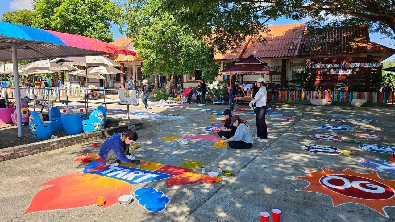 21. กิจกรรมพัฒนาลาน Brain Based Learning (BBL) โรงเรียนเทศบาล1 (บ้านคลองสวนหมาก) อ.เมือง จ.กำแพงเพชร