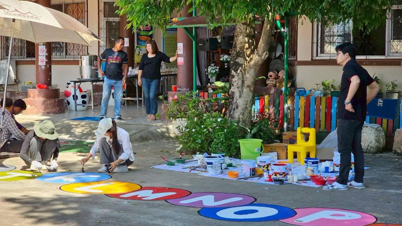 29. กิจกรรมพัฒนาลาน Brain Based Learning (BBL) โรงเรียนเทศบาล1 (บ้านคลองสวนหมาก) อ.เมือง จ.กำแพงเพชร