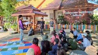 2. กิจกรรมพัฒนาลาน Brain Based Learning (BBL) โรงเรียนเทศบาล1 (บ้านคลองสวนหมาก) อ.เมือง จ.กำแพงเพชร