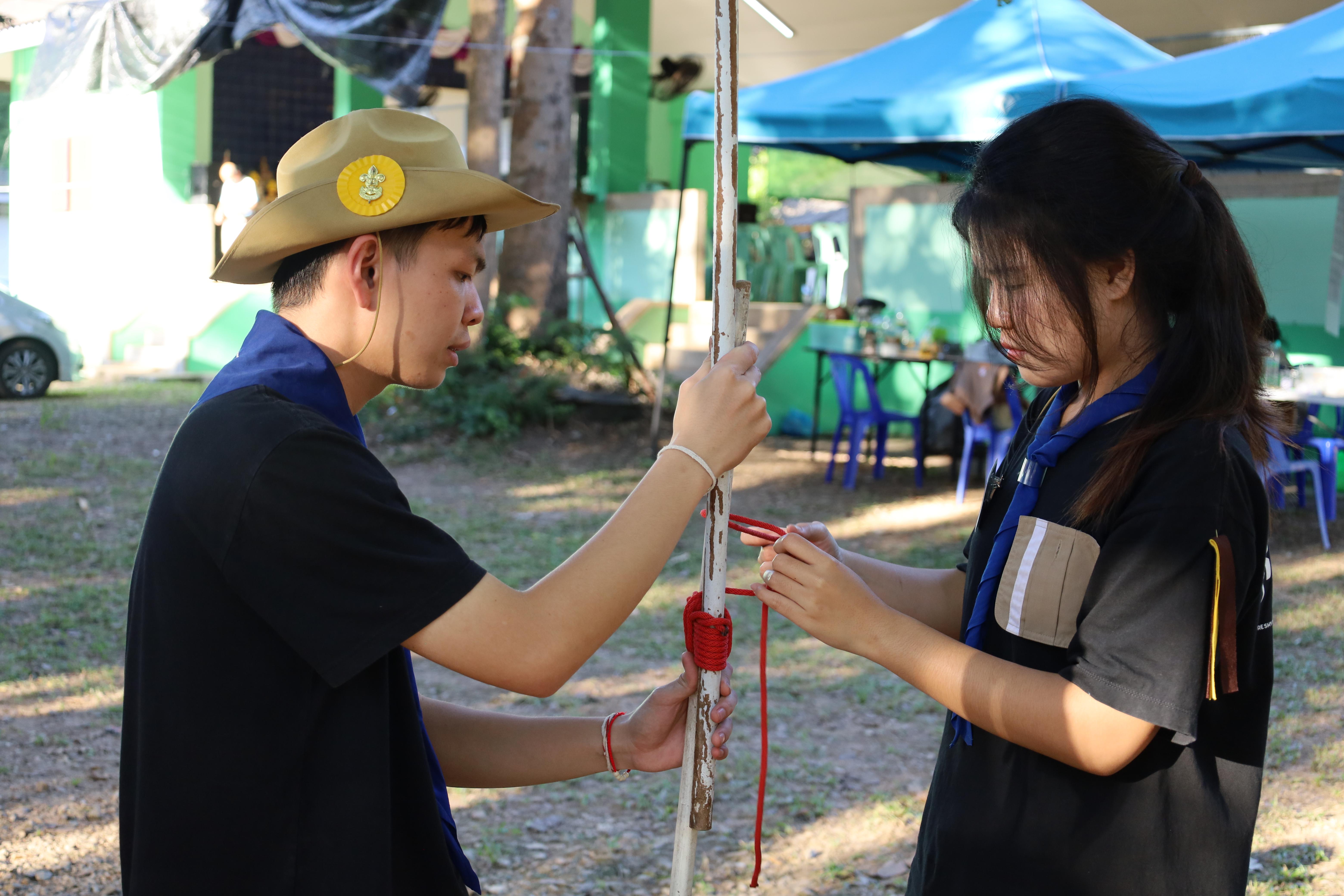 341. กิจกรรมการฝึกอบรมบุคลากรทางการลูกเสือ ระดับที่ 1 รุ่นที่4