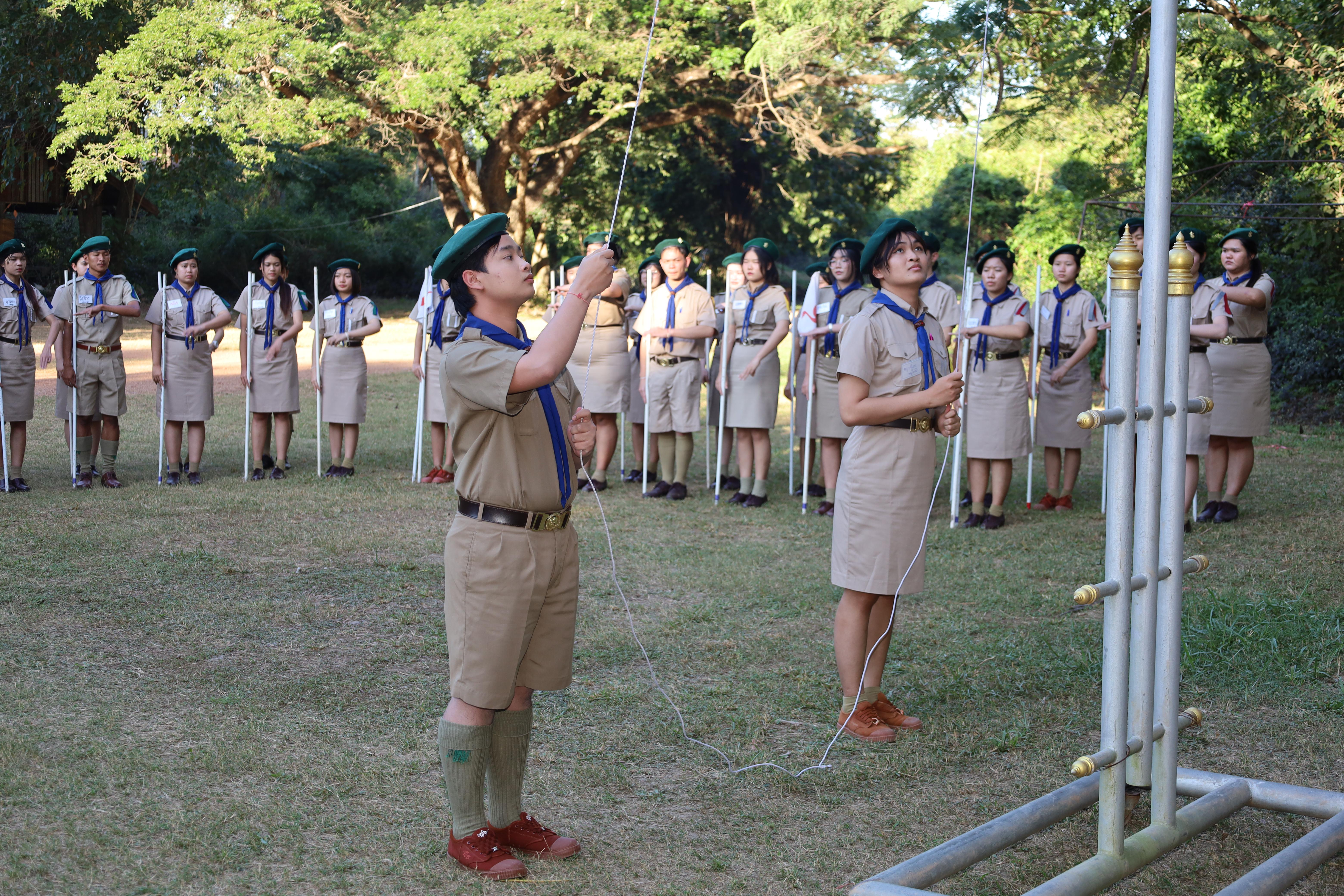 590. กิจกรรมการฝึกอบรมบุคลากรทางการลูกเสือ ระดับที่ 1 รุ่นที่4