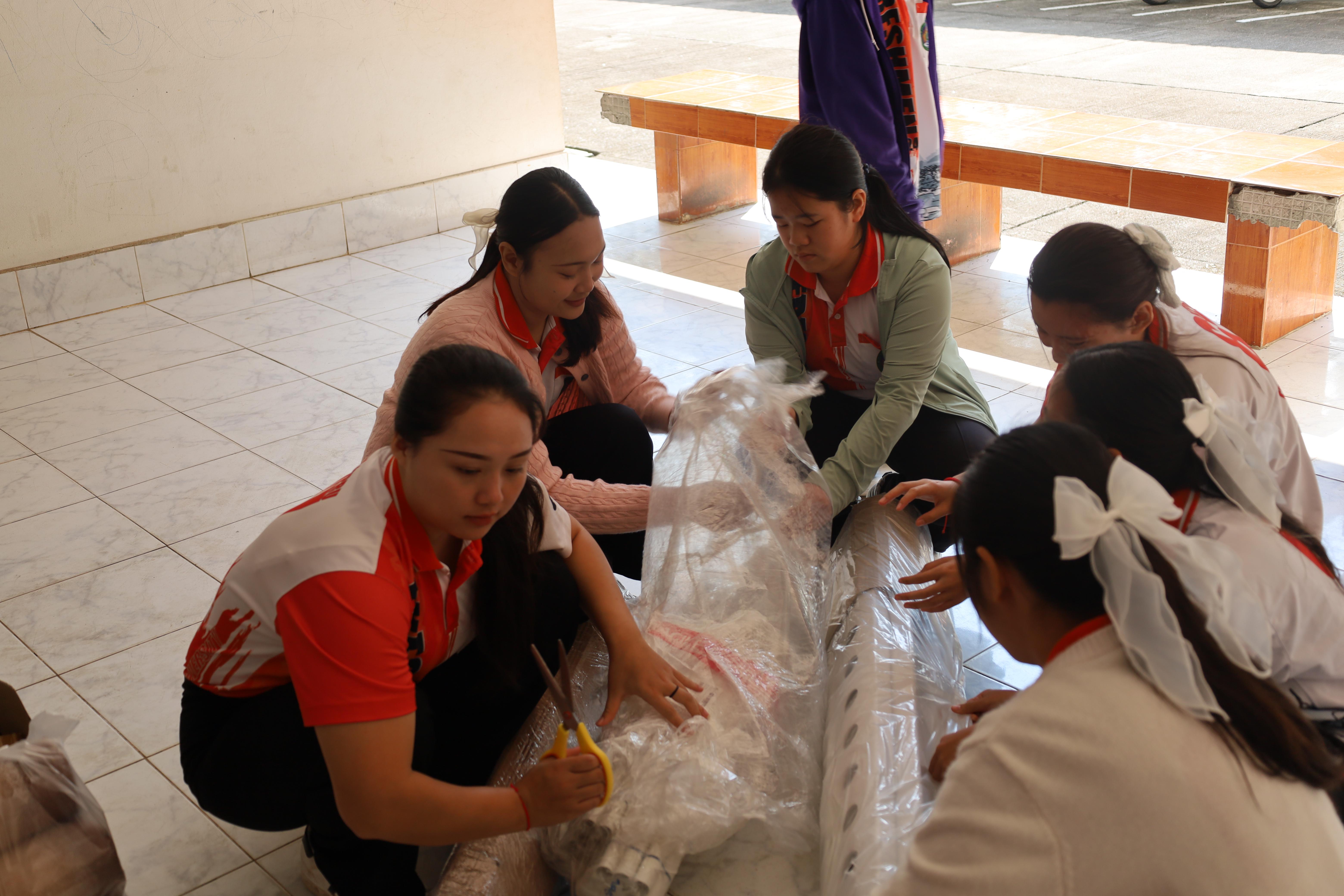 56. การมอบโรงเรือนปลูกพืชไร้ดิน