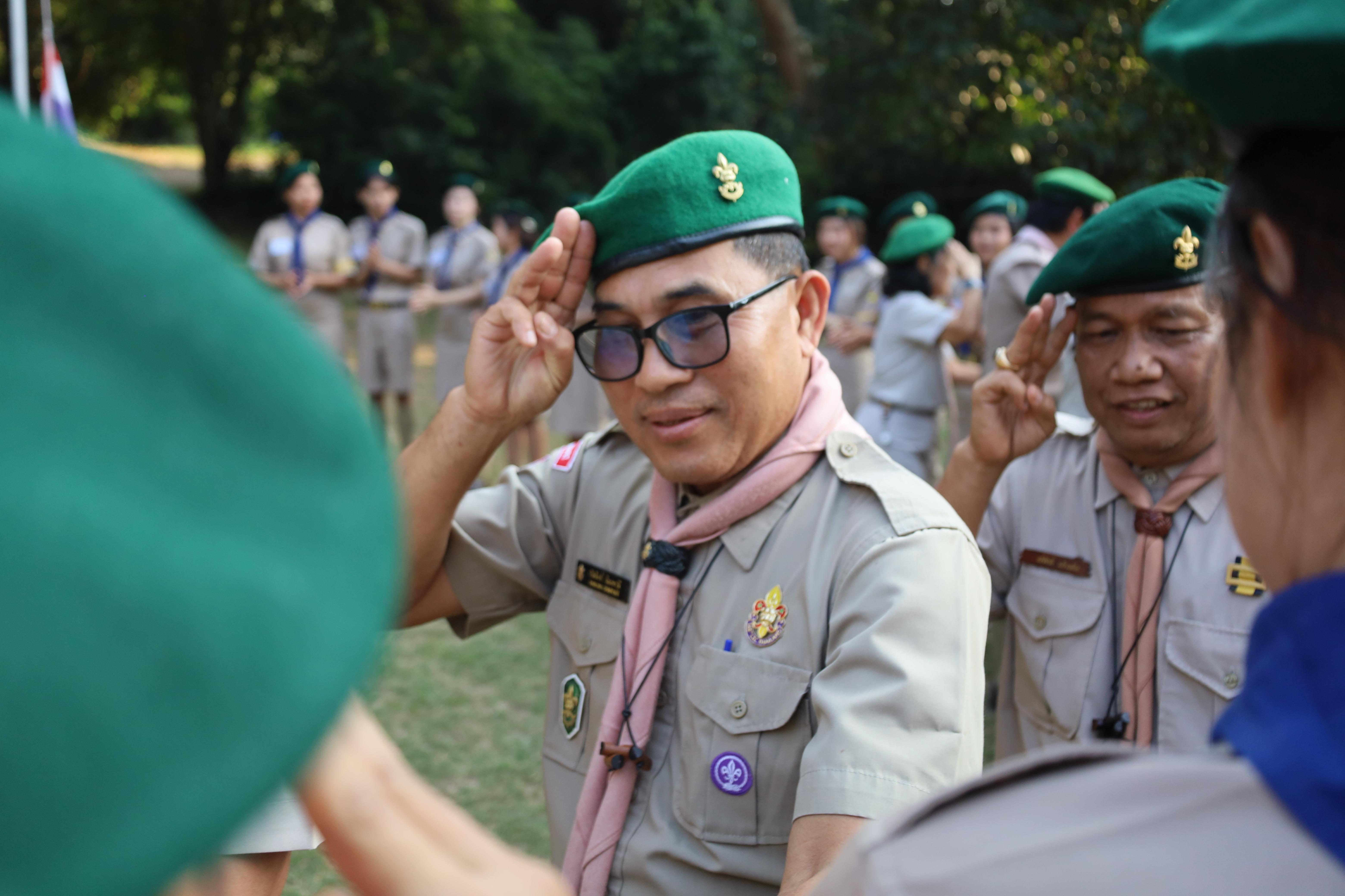 595. กิจกรรมการฝึกอบรมบุคลากรทางการลูกเสือ ระดับที่ 1 รุ่นที่5