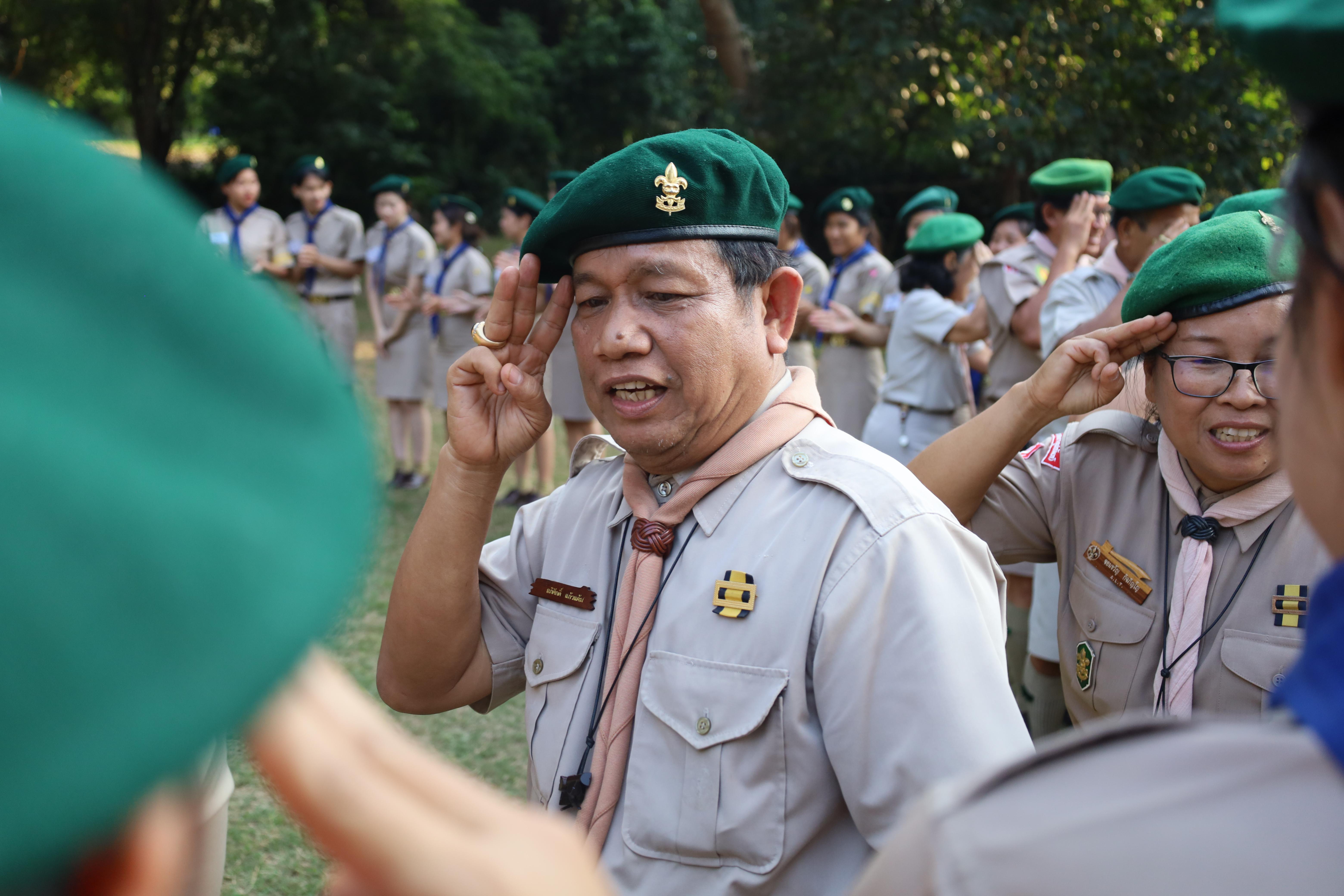 596. กิจกรรมการฝึกอบรมบุคลากรทางการลูกเสือ ระดับที่ 1 รุ่นที่5