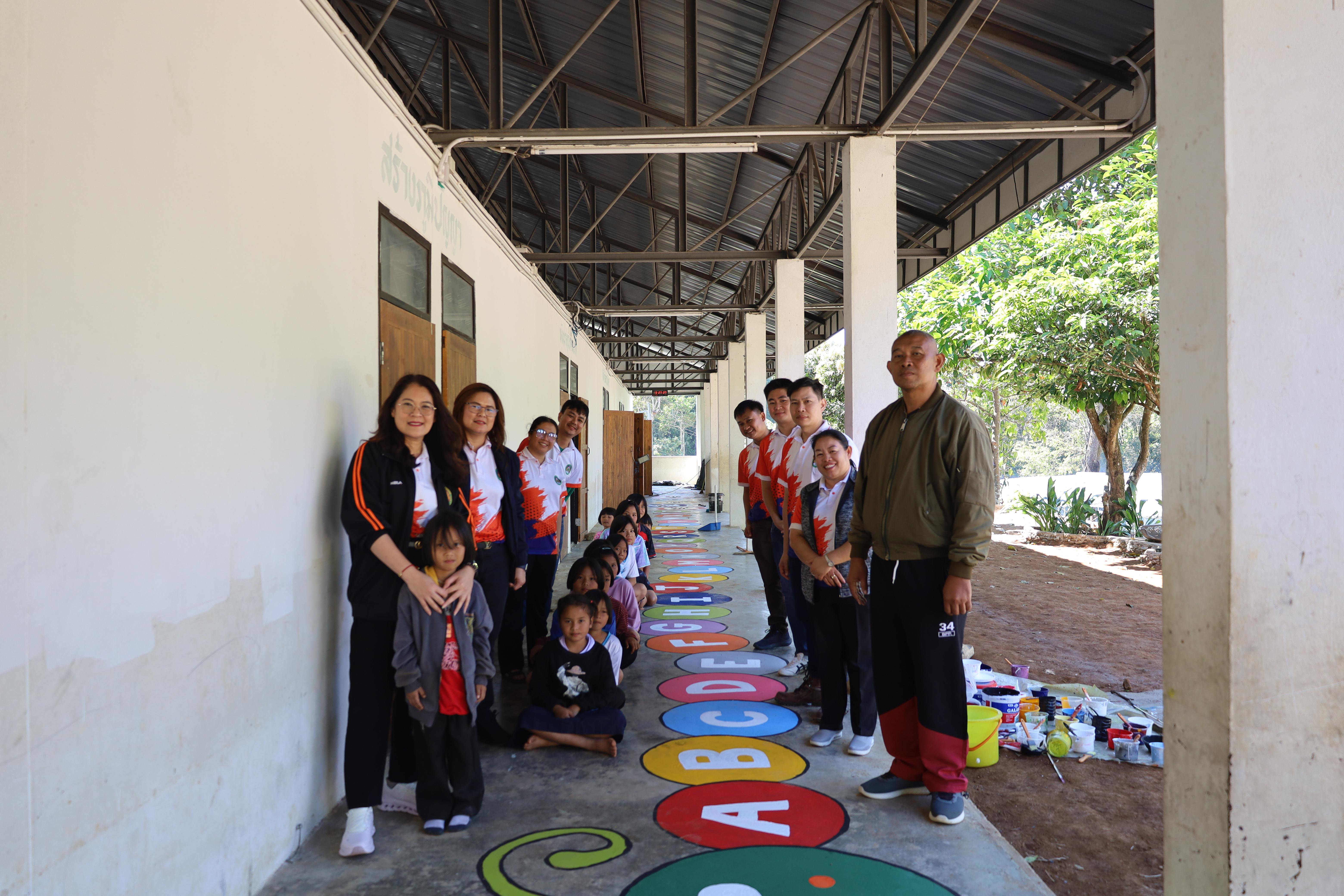 189. กิจกรรมค่ายอาสาพัฒนาโรงเรียนตำรวจตระเวนชายแดน ประจำปี2569