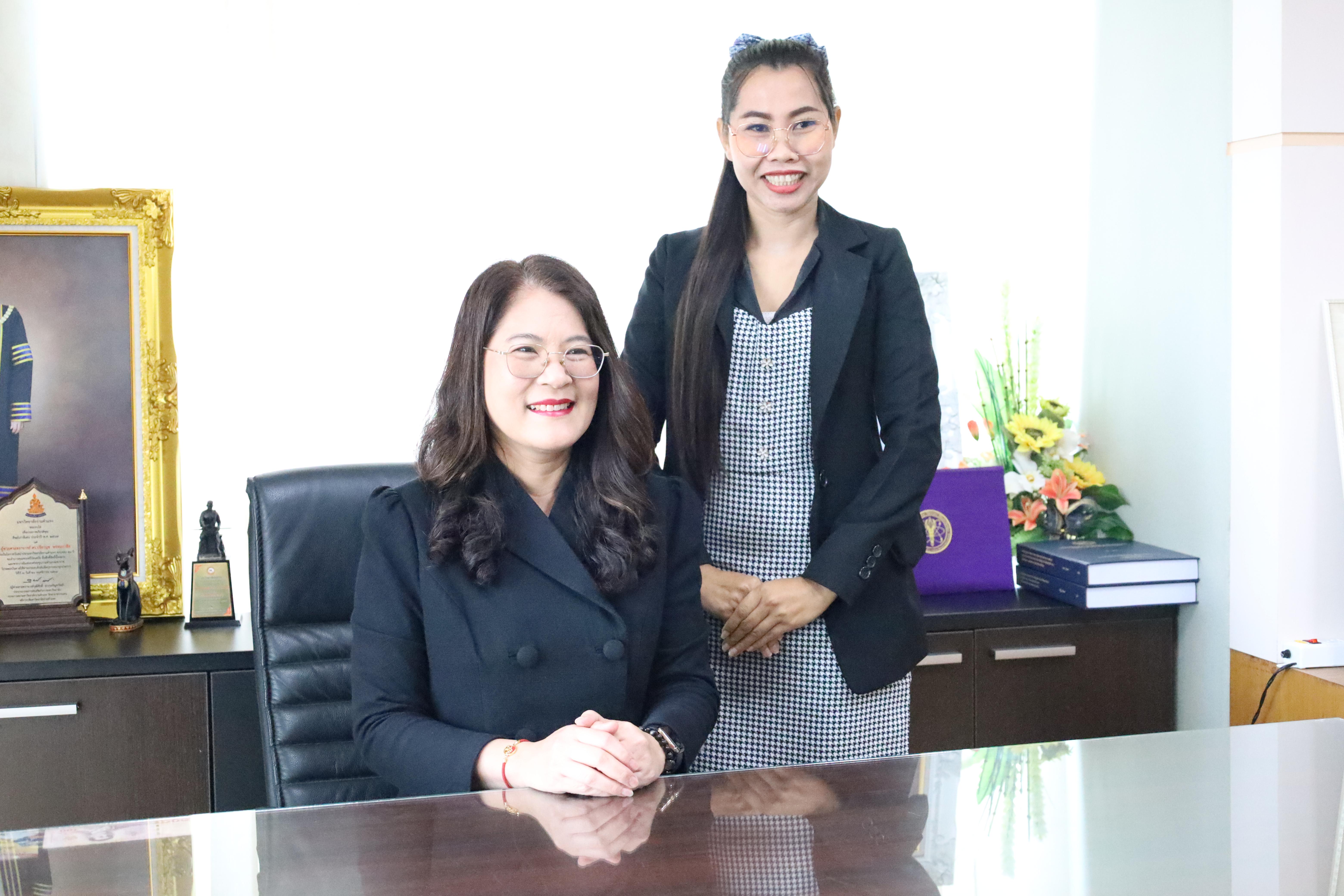 36. นักเรียนอนุบาลราชภัฏกำแพงเพชรเข้าพบอธิการบดี