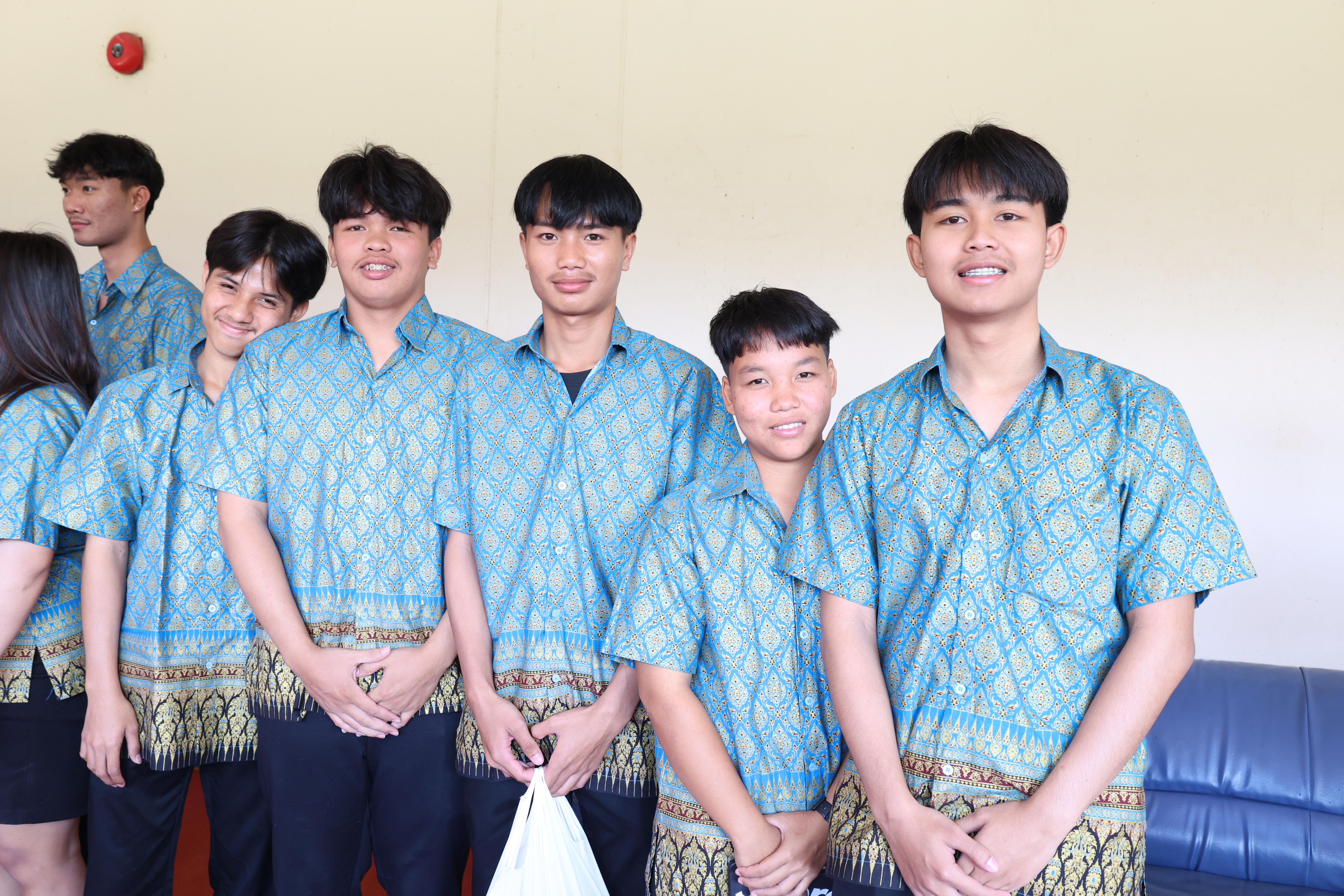 62. ทำบุญปีใหม่โปรแกรมวิชาพลศึกษา