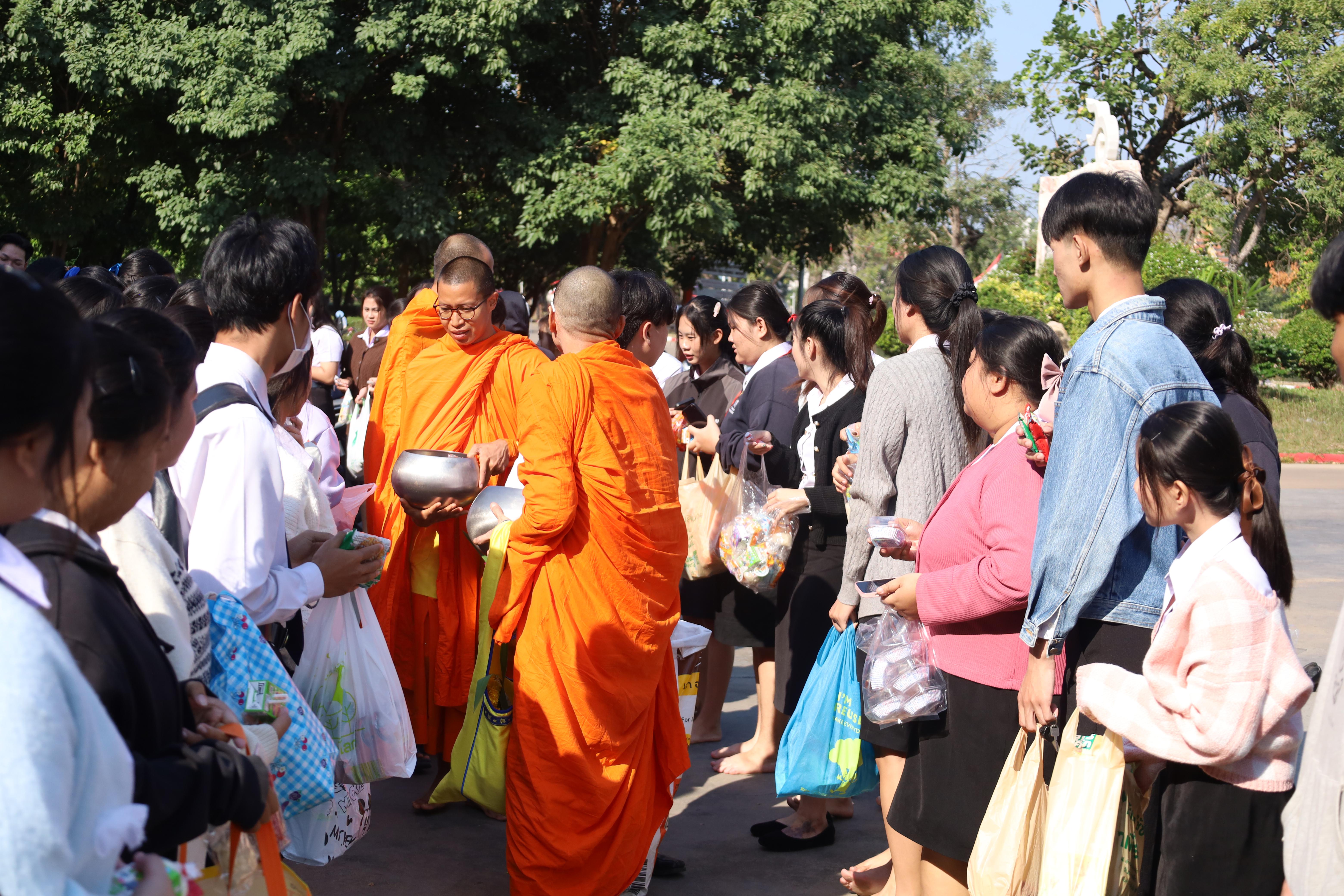 328. ทำบุญเนื่องในวันขึ้นปีใหม่ ประจำปี2569