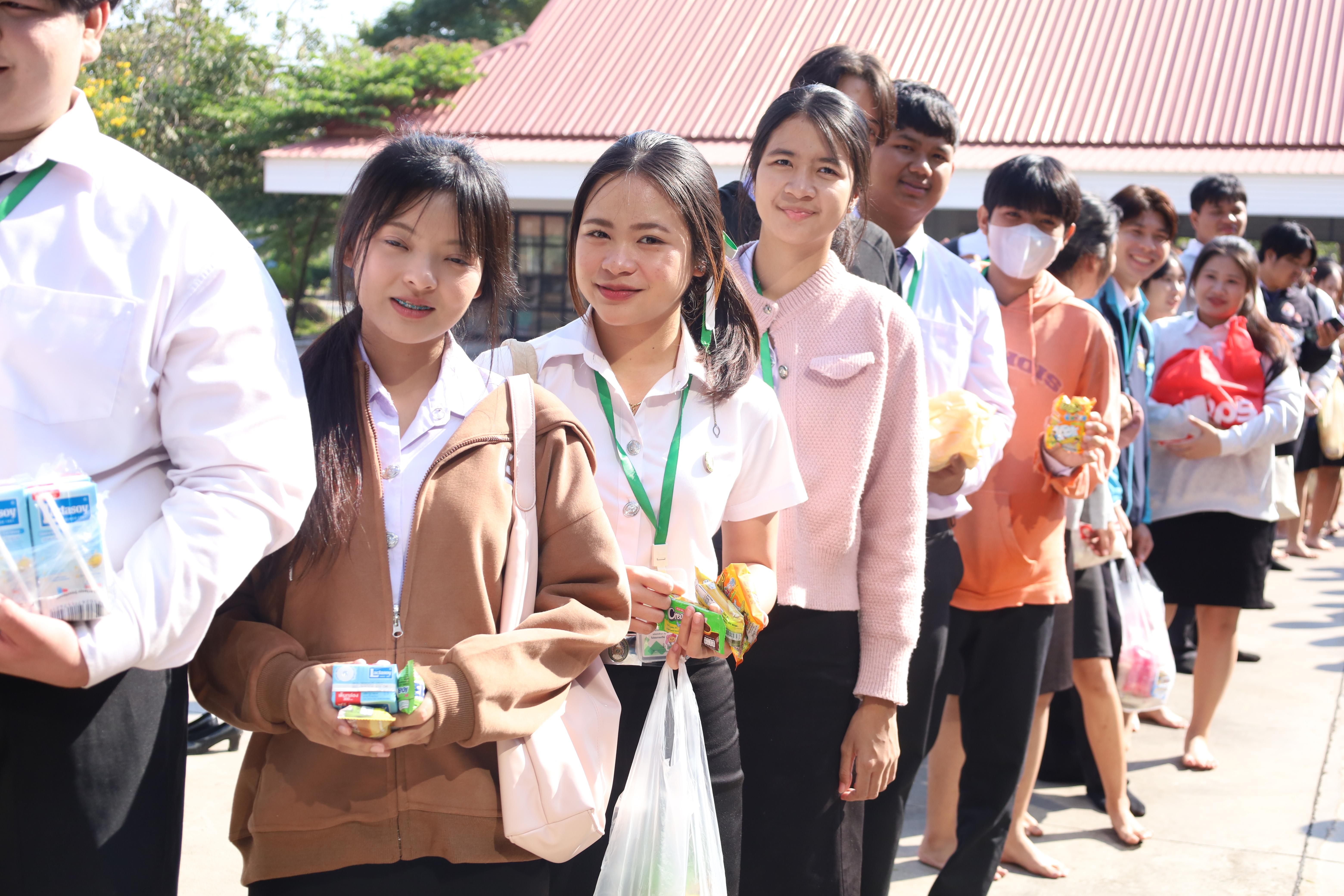 374. ทำบุญเนื่องในวันขึ้นปีใหม่ ประจำปี2569