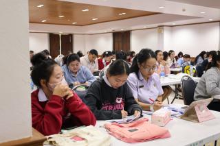 2. กิจกรรมอบรมสัมมนาเชิงปฏิบัติการพัฒนาทักษะนักศึกษาตามฐานสมรรถนะชั้นปีที่ 3 "ครูนักภาษา" วันที่สอง