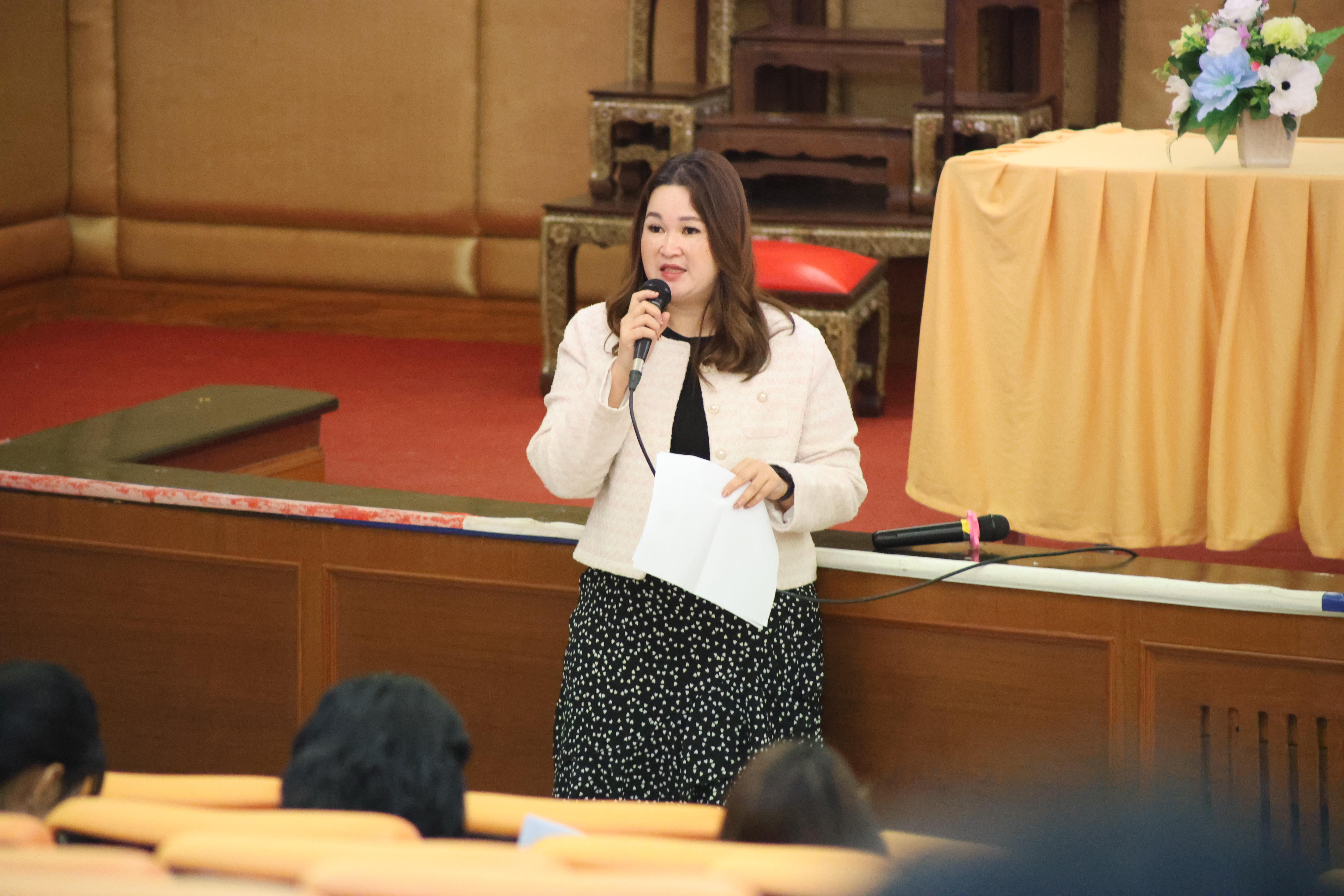 3. กิจกรรมปฐมนิเทศก่อนออกฝึกประสบการณ์วิชาชีพครู นักศึกษาหลักสูตรประกาศนียบัตรบัณฑิต สาขาวิชาชีพครู ประจำปีการศึกษา 2568