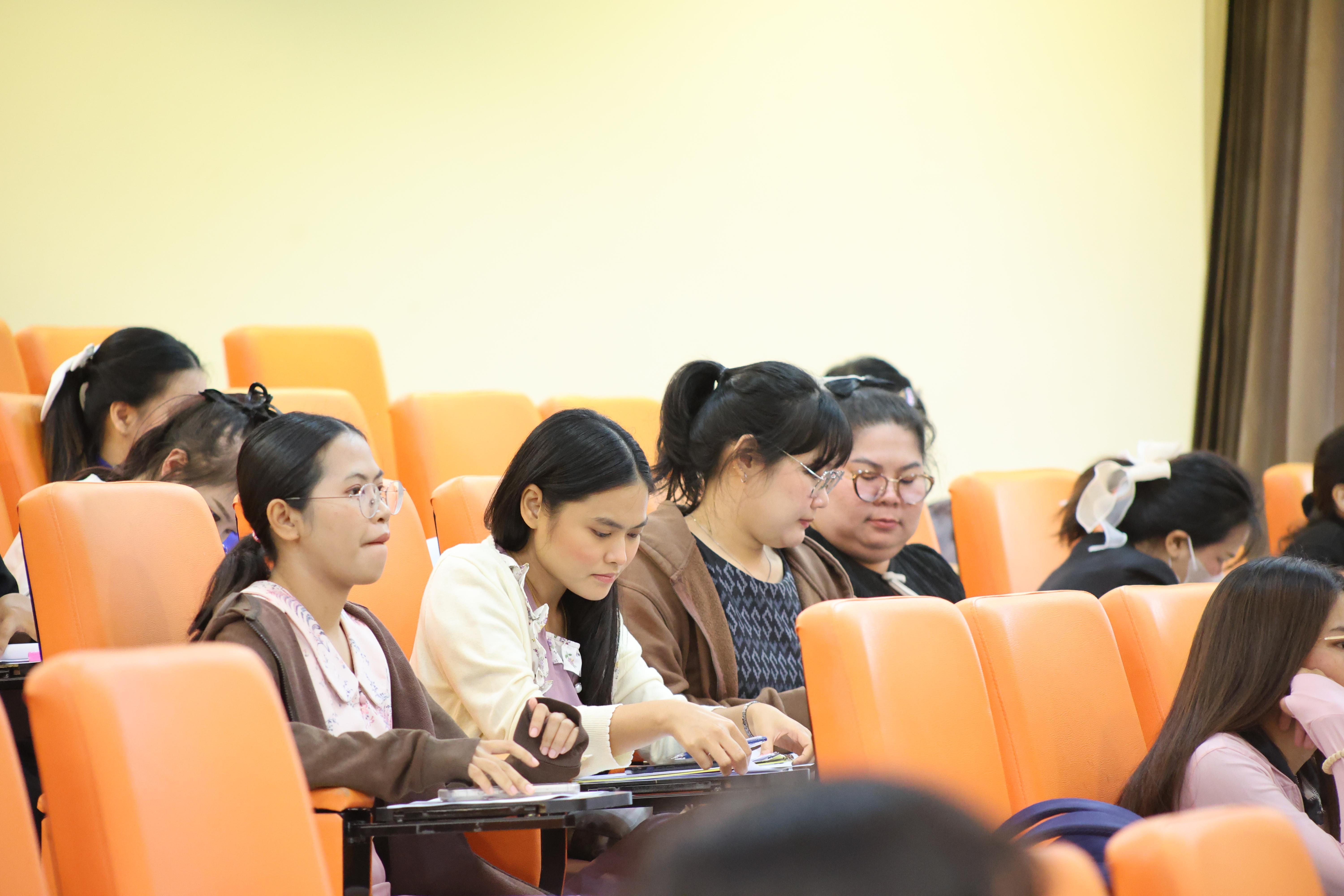 59. กิจกรรมปฐมนิเทศก่อนออกฝึกประสบการณ์วิชาชีพครู นักศึกษาหลักสูตรประกาศนียบัตรบัณฑิต สาขาวิชาชีพครู ประจำปีการศึกษา 2568