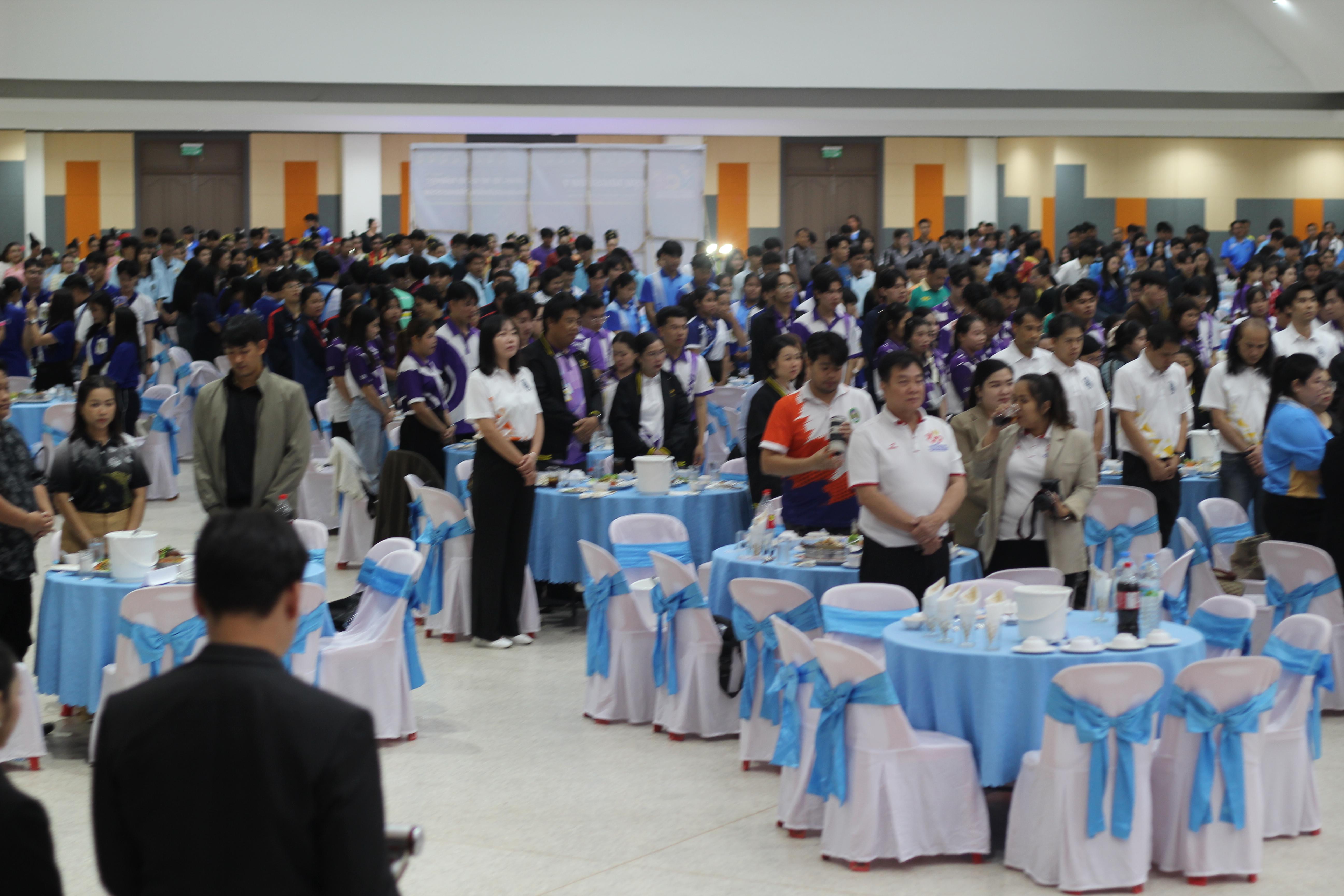 130. พิธีเปิดการแข่งขันทักษะวิชาการวิชาชีพครูและส่งเสริมศิลปวัฒนธรรม ครั้งที่13 มหาวิทยาลัยราชภัฏภาคเหนือ 8 สถาบัน