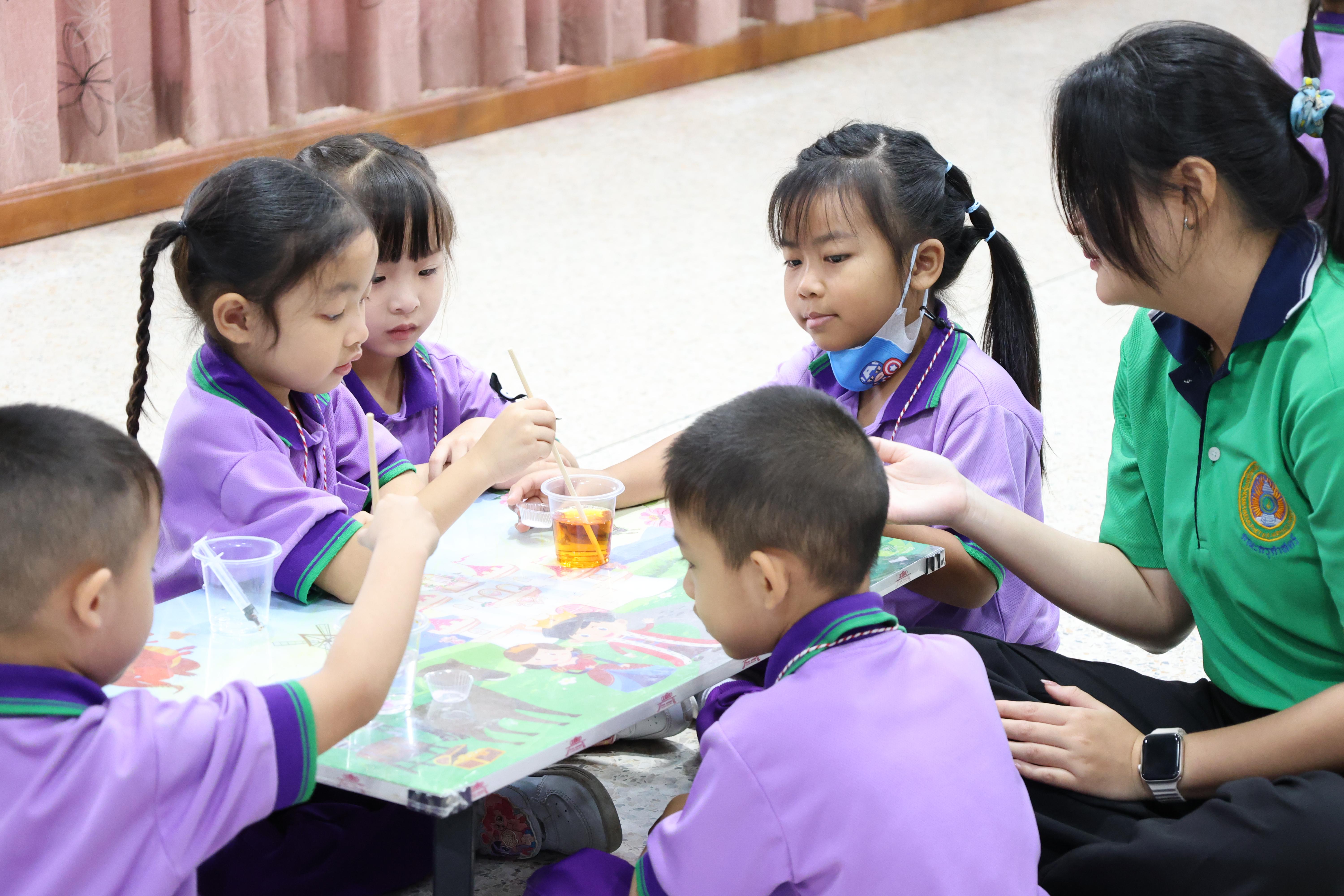 85. กิจกรรมบริการวิชาการ "โครงการสัญจรนักคิดสู่กระบวนการคิดทางวิทยาศาสตร์" โรงเรียนสาธิต (วัดวังยาง)