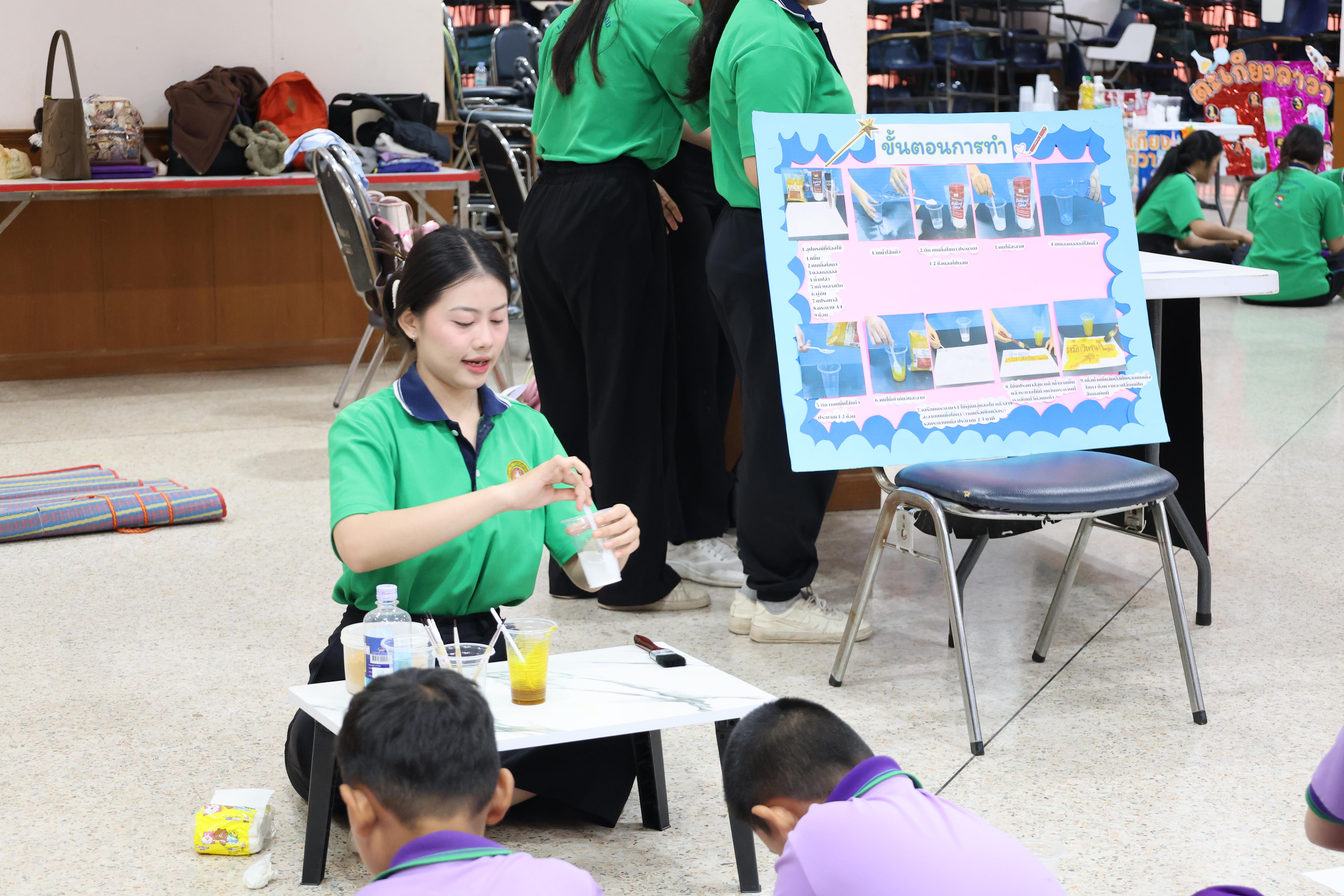 104. กิจกรรมบริการวิชาการ "โครงการสัญจรนักคิดสู่กระบวนการคิดทางวิทยาศาสตร์" โรงเรียนสาธิต (วัดวังยาง)