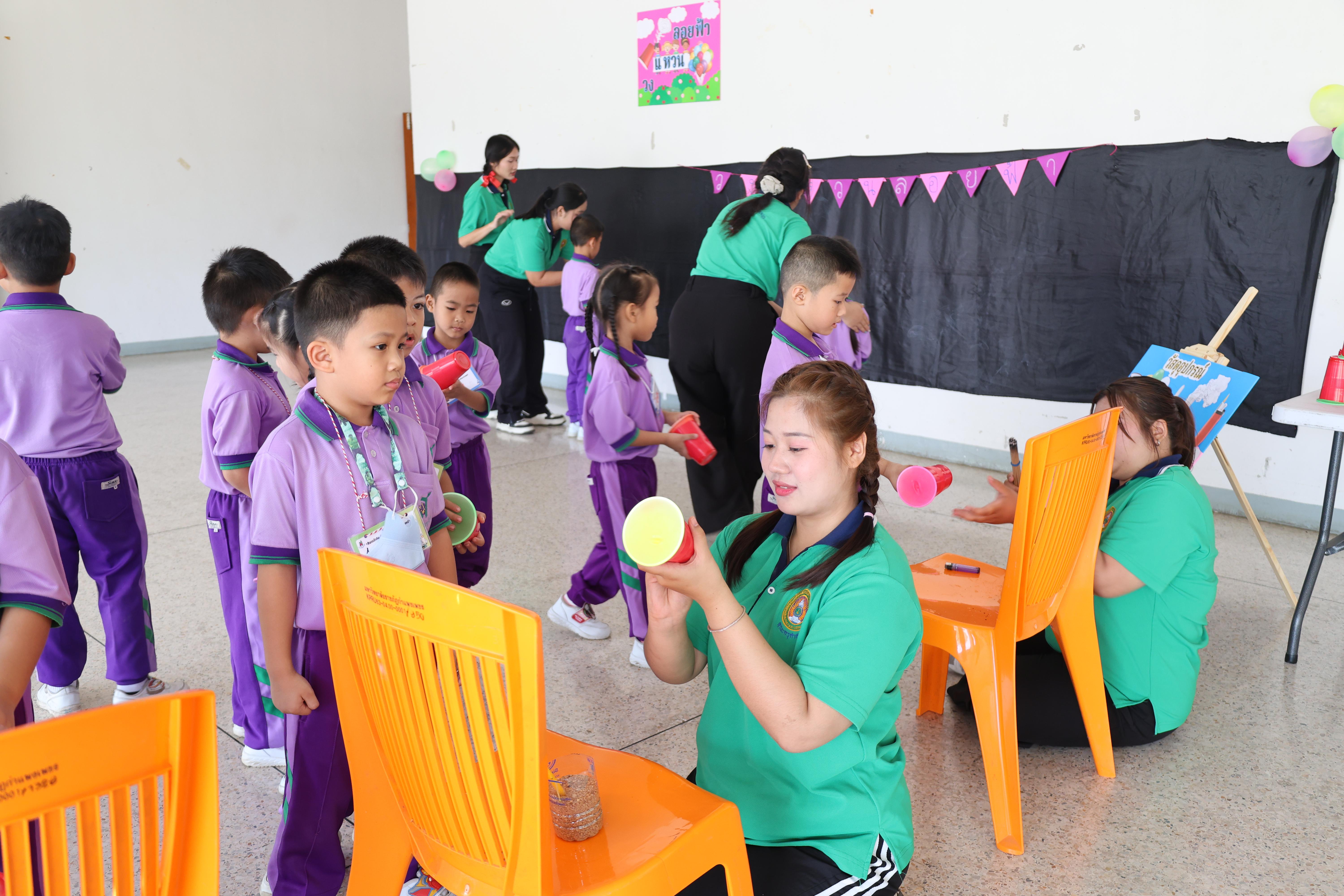 133. กิจกรรมบริการวิชาการ "โครงการสัญจรนักคิดสู่กระบวนการคิดทางวิทยาศาสตร์" โรงเรียนสาธิต (วัดวังยาง)