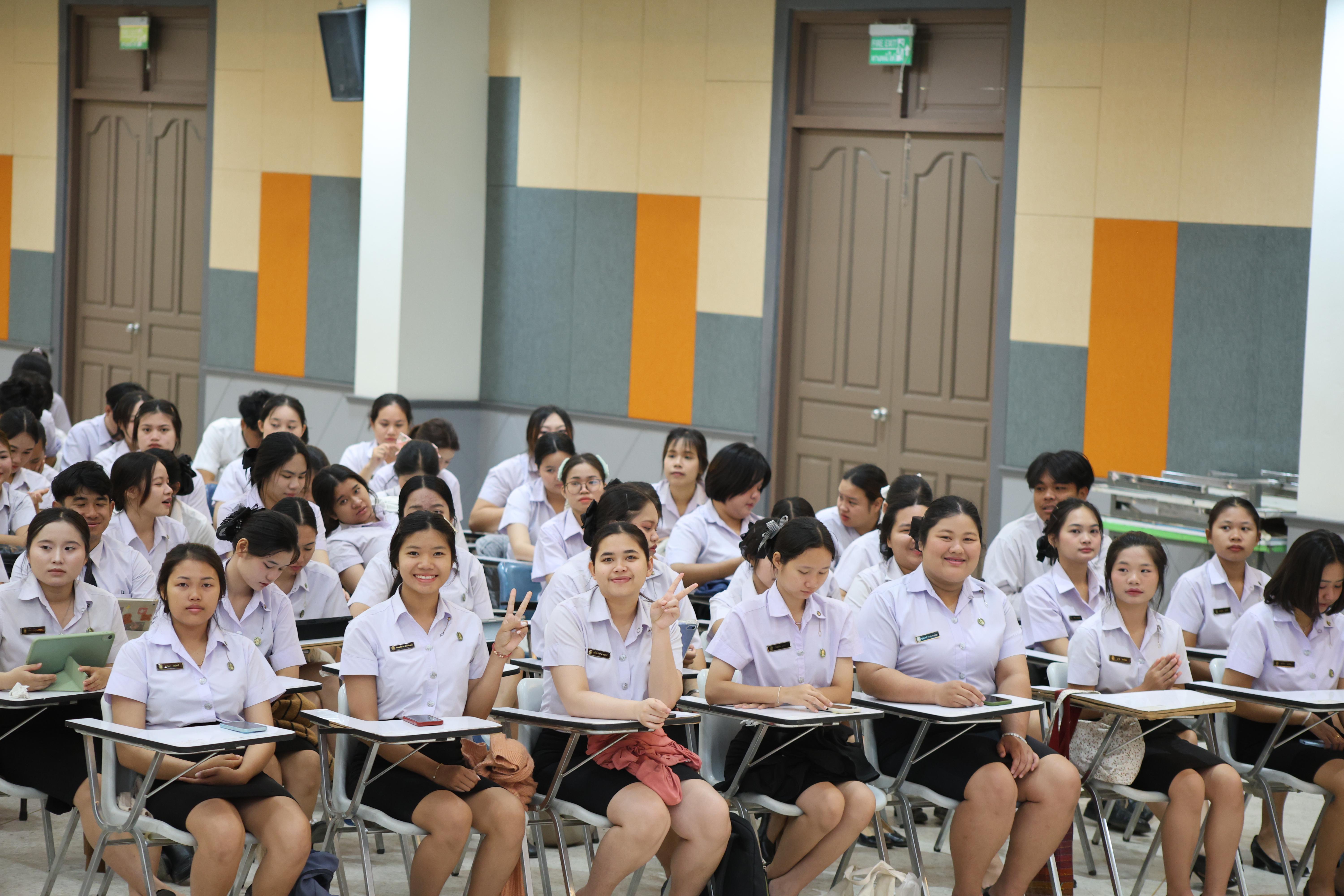 25. กิจกรรมปฐมนิเทศนักศึกษาก่อนออกฝึกประสบการณ์วิชาชีพครู ขั้นปฏิบัติการสอนในสถานศึกษา 2