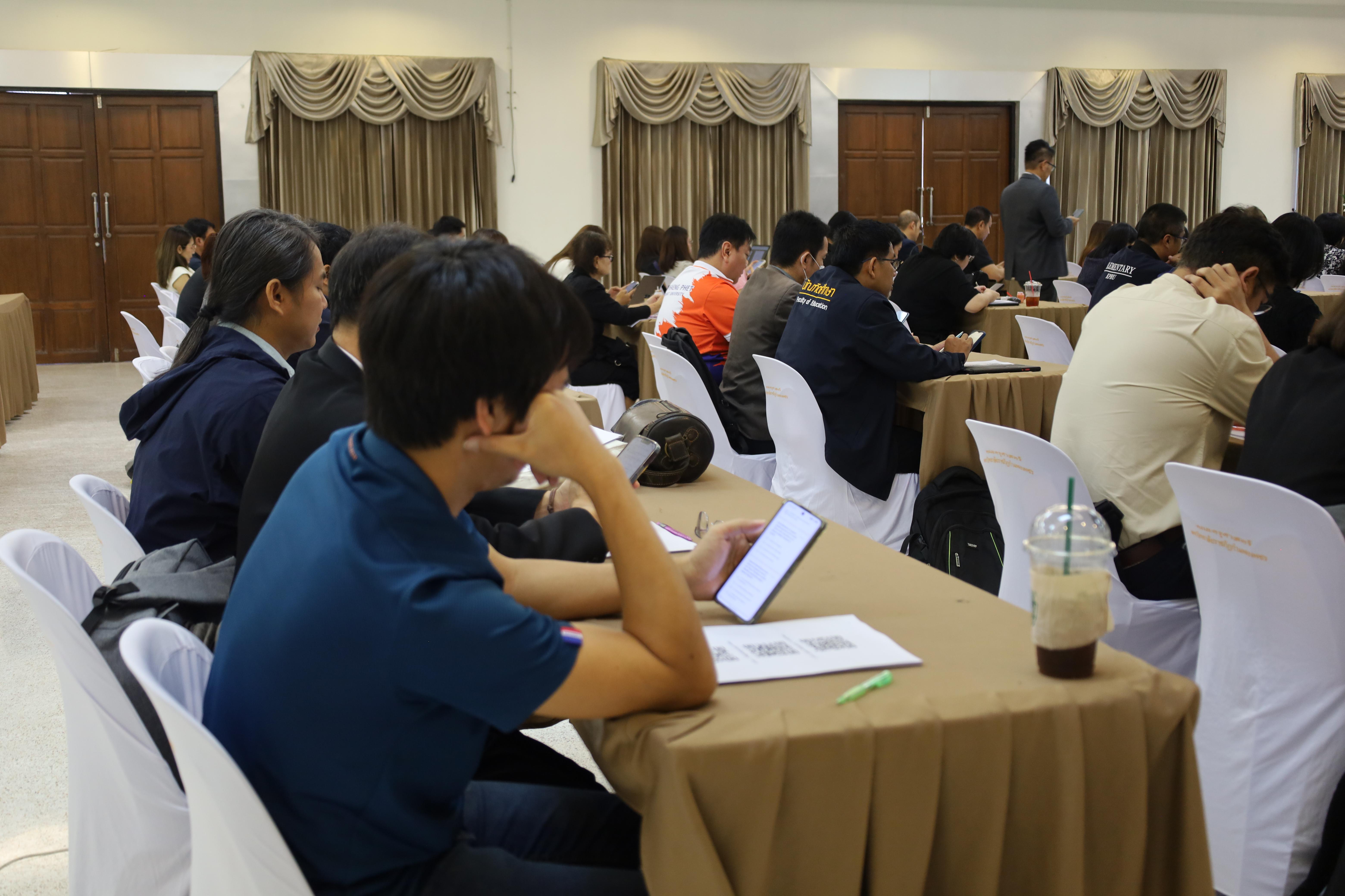 113. วันที่ 30 มี.ค.2569 พิธีเปิดโครงการพัฒนาสมรรถนะครูของครูมหาวิทยาลัยราชภัฏ 38 แห่ง จัดโดยคณะครุศาสตร์ มหาวิทยาลัยราชภัฏกำแพงเพชร