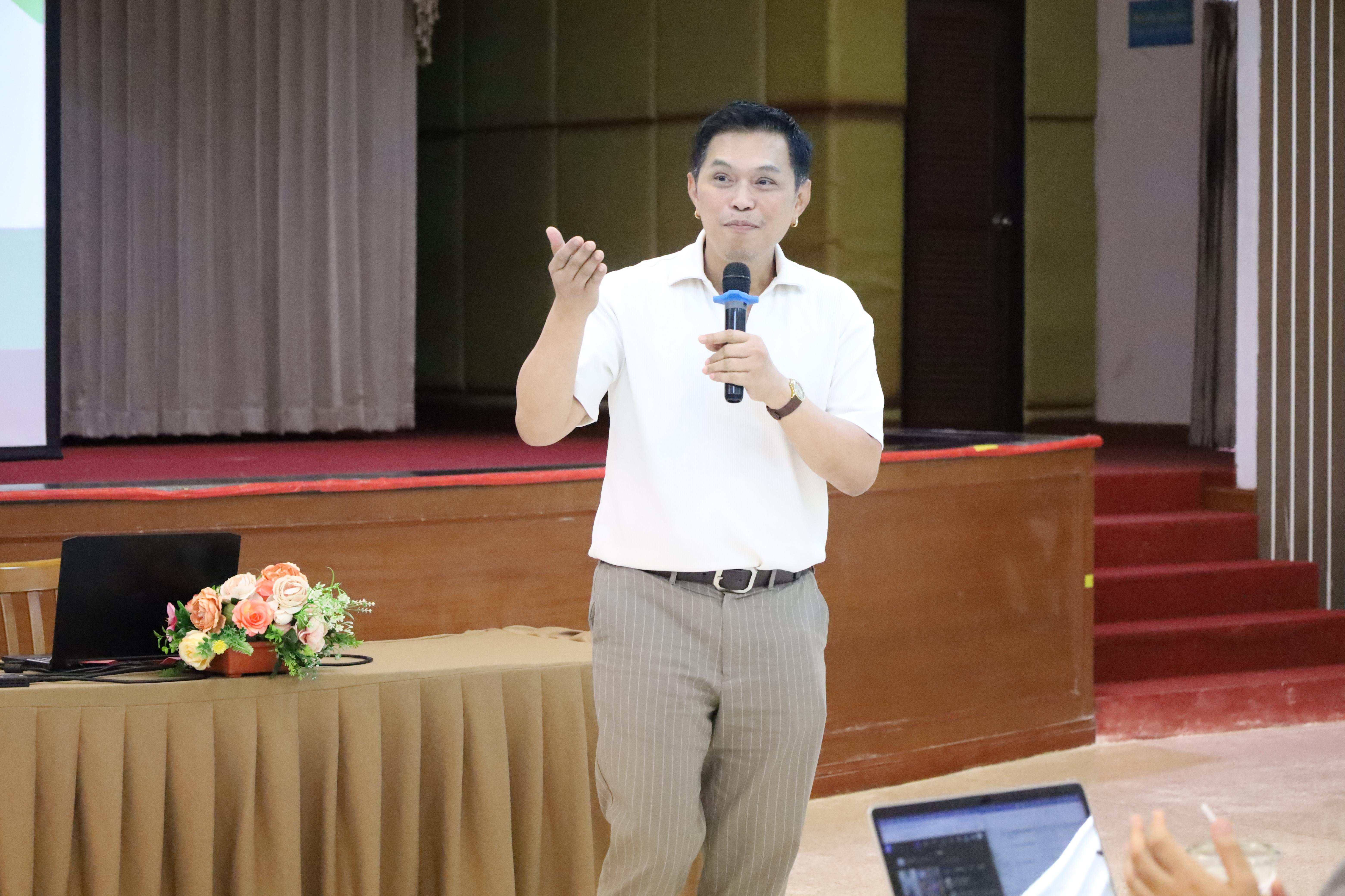 262. วันที่ 30 มี.ค.2569 พิธีเปิดโครงการพัฒนาสมรรถนะครูของครูมหาวิทยาลัยราชภัฏ 38 แห่ง จัดโดยคณะครุศาสตร์ มหาวิทยาลัยราชภัฏกำแพงเพชร