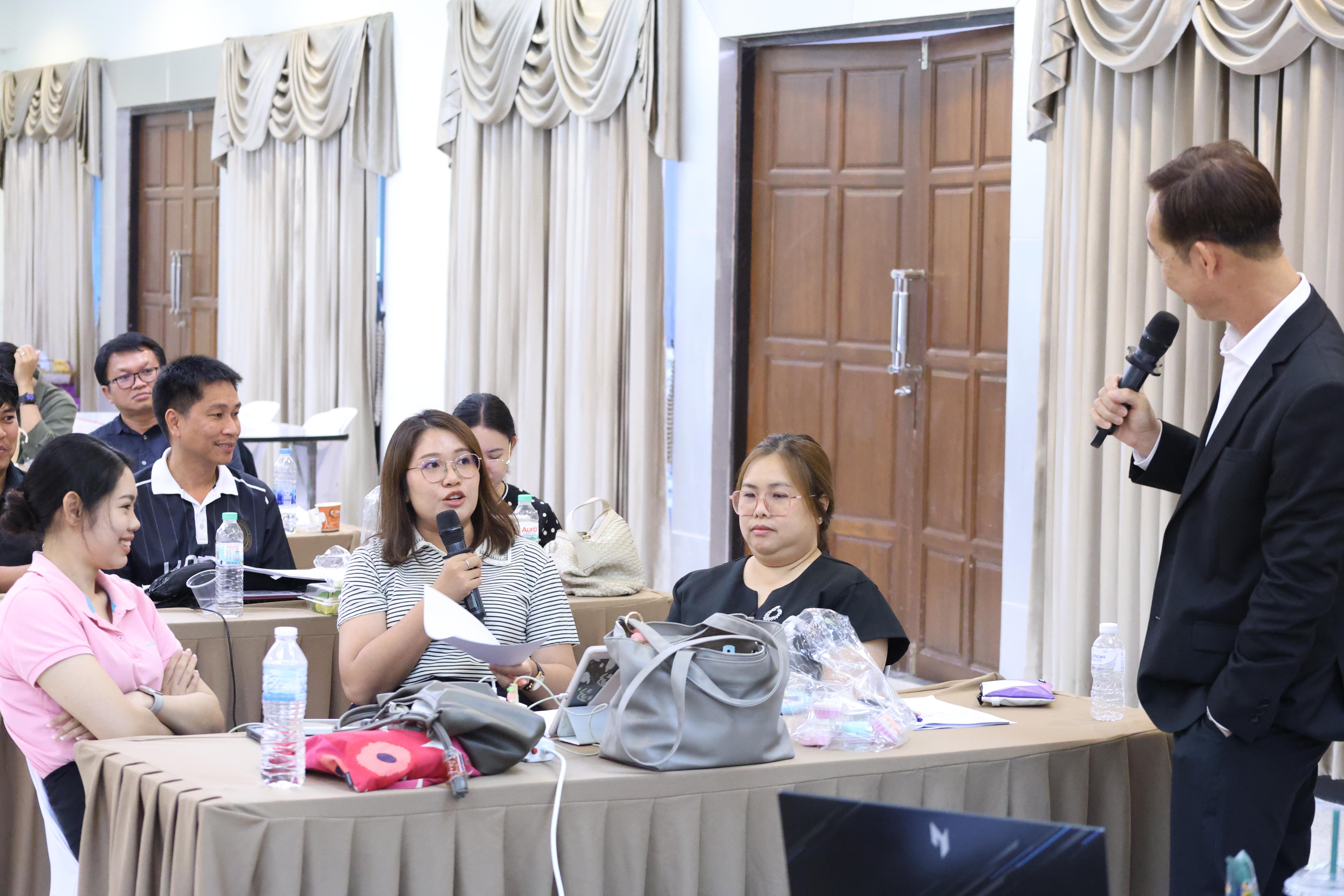 393. วันที่ 30 มี.ค.2569 พิธีเปิดโครงการพัฒนาสมรรถนะครูของครูมหาวิทยาลัยราชภัฏ 38 แห่ง จัดโดยคณะครุศาสตร์ มหาวิทยาลัยราชภัฏกำแพงเพชร