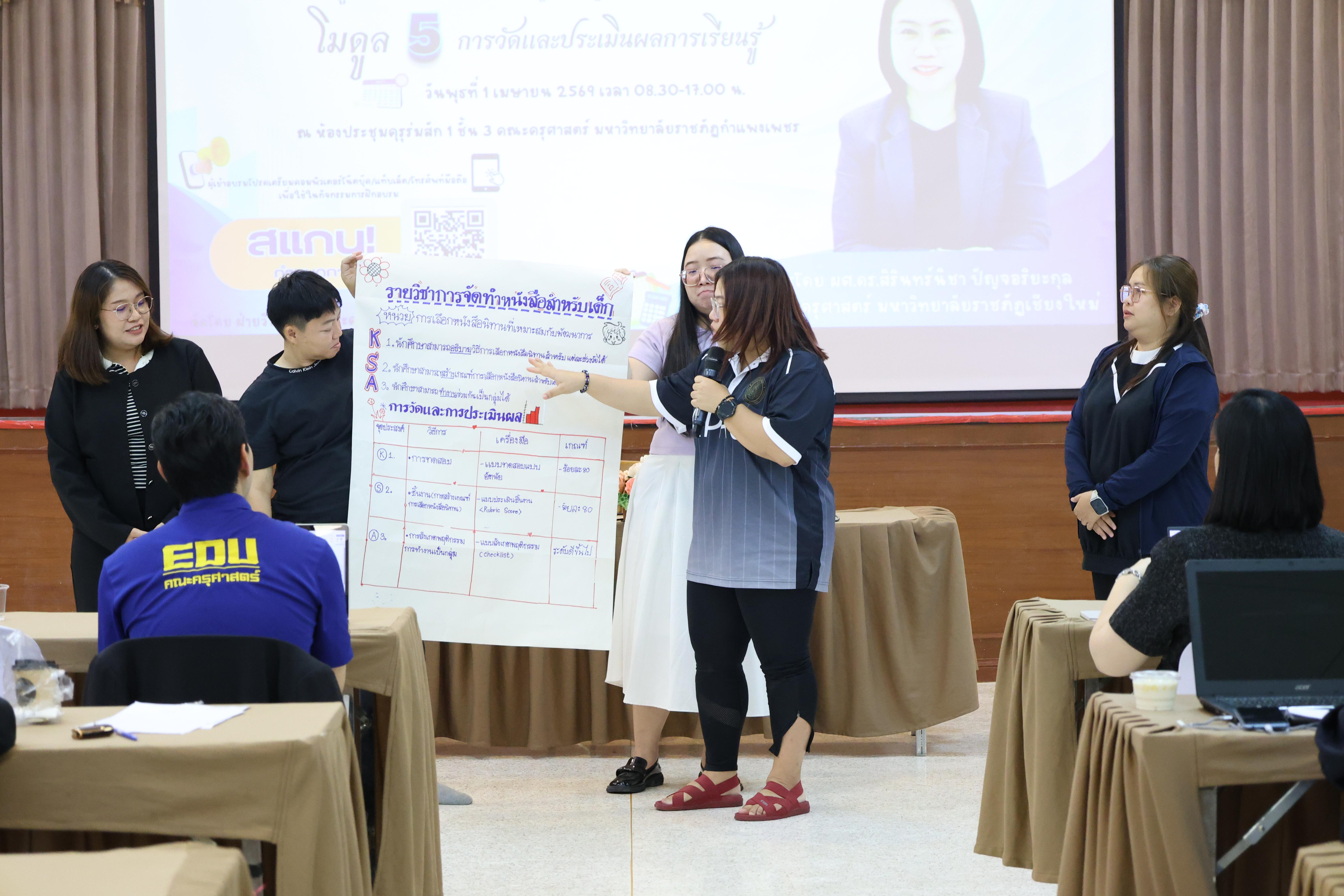 391. จัดโครงการเพื่อพัฒนาพัฒนาสมรรถนะครูของครูสำหรับอาจารย์ผู้สอน และอาจารย์นิเทศหลักสูตรครุศาสตรบัณฑิต ที่มีและยังไม่มีวุฒิทางการศึกษา