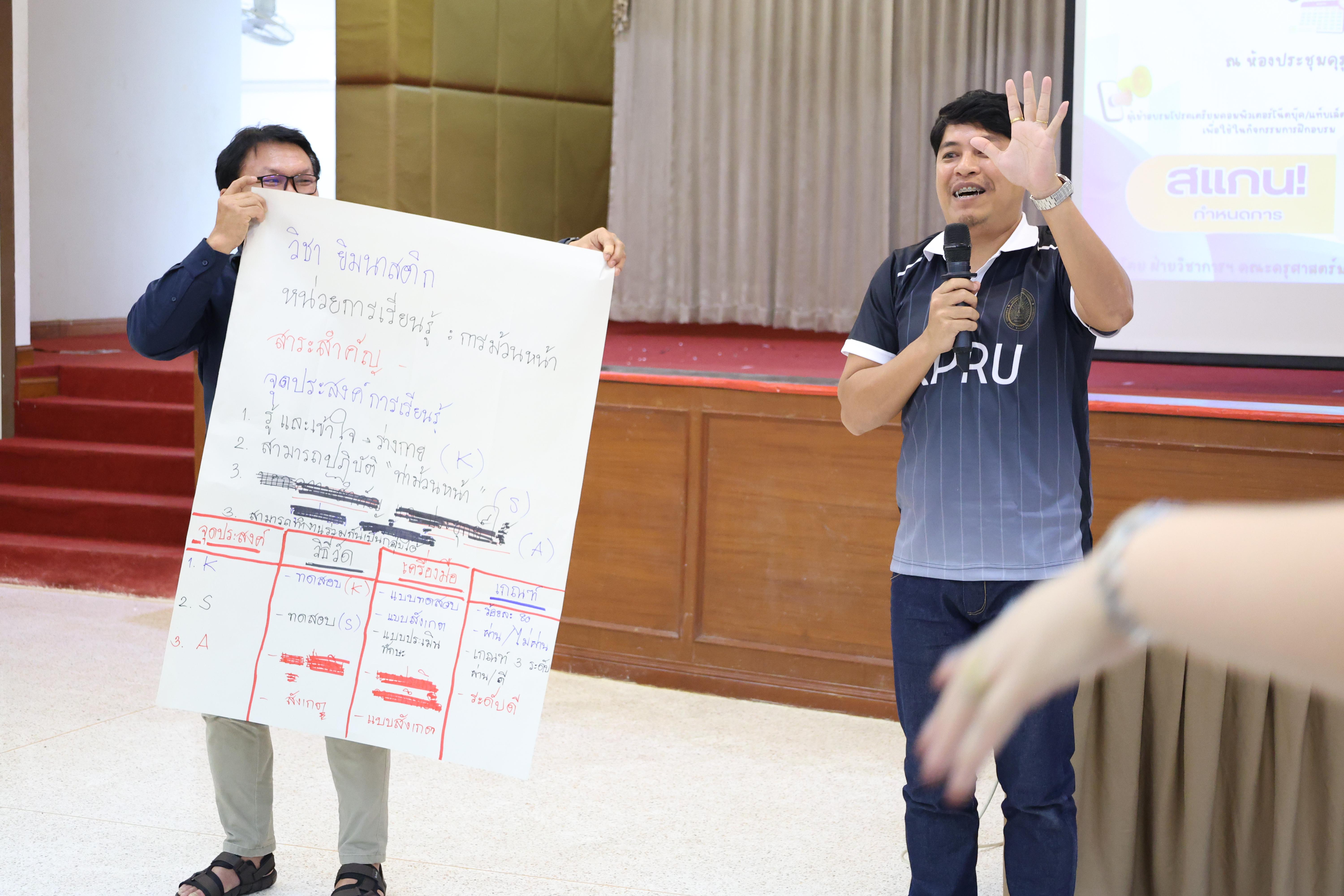 396. จัดโครงการเพื่อพัฒนาพัฒนาสมรรถนะครูของครูสำหรับอาจารย์ผู้สอน และอาจารย์นิเทศหลักสูตรครุศาสตรบัณฑิต ที่มีและยังไม่มีวุฒิทางการศึกษา